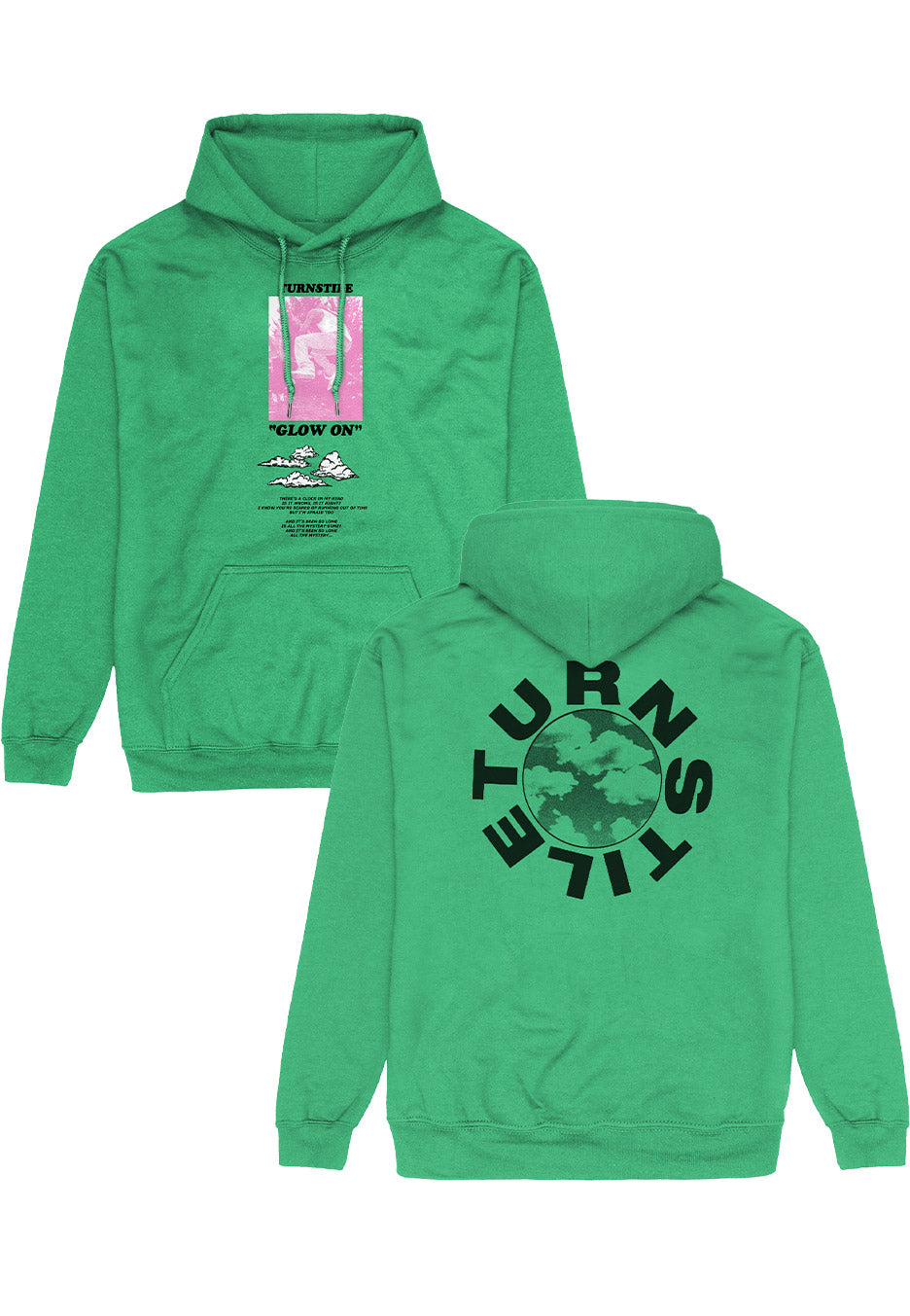 Kelly green hoodie mens online