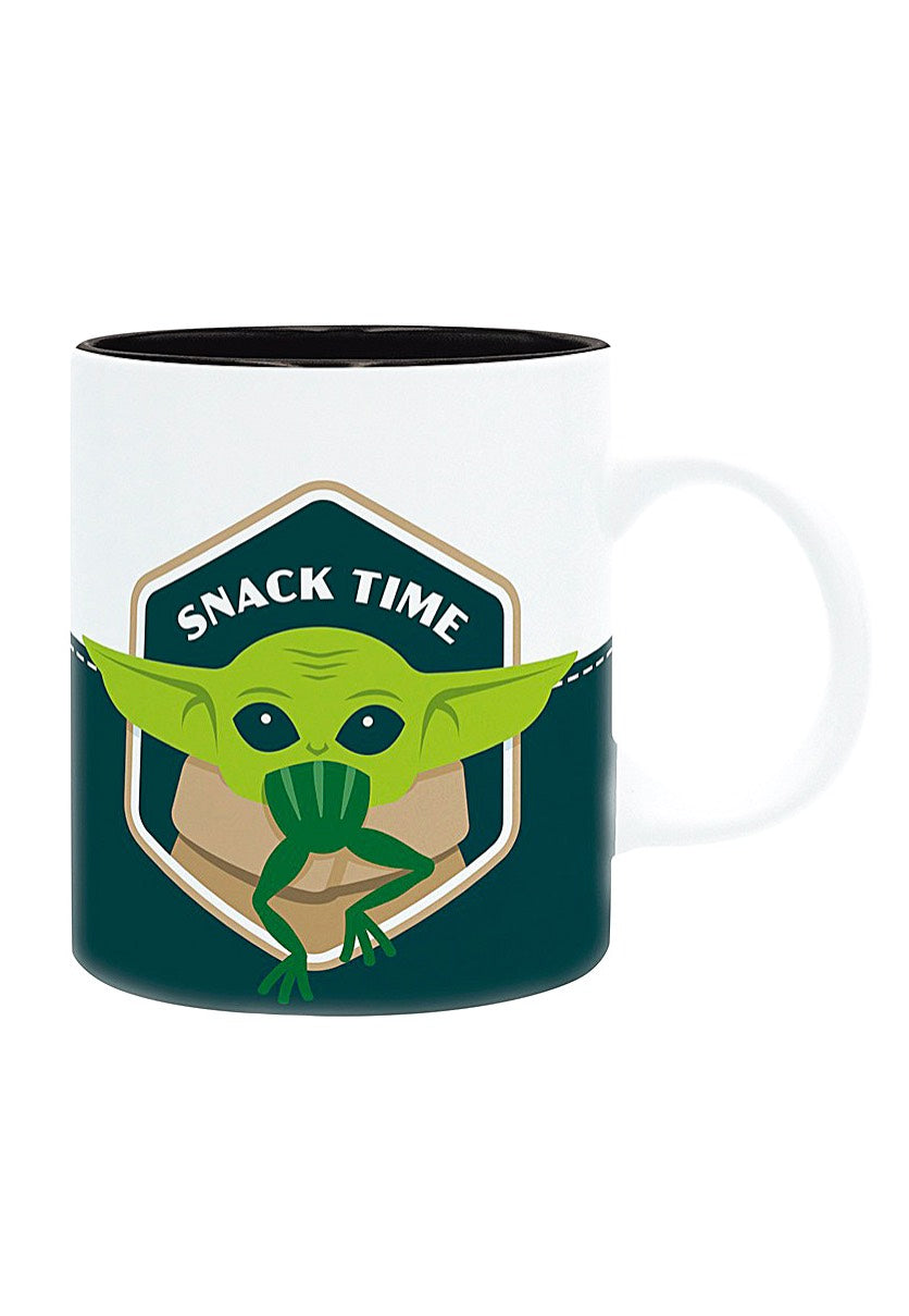 The mandalorian, newest baby yoda, mug,