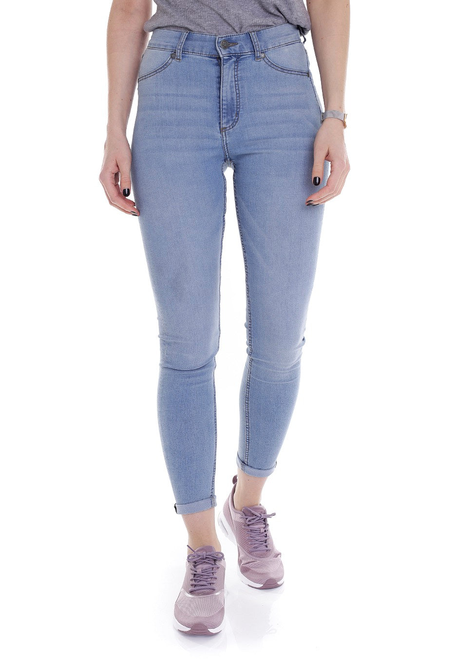 Monday spray on high waist fashion skinny jeans