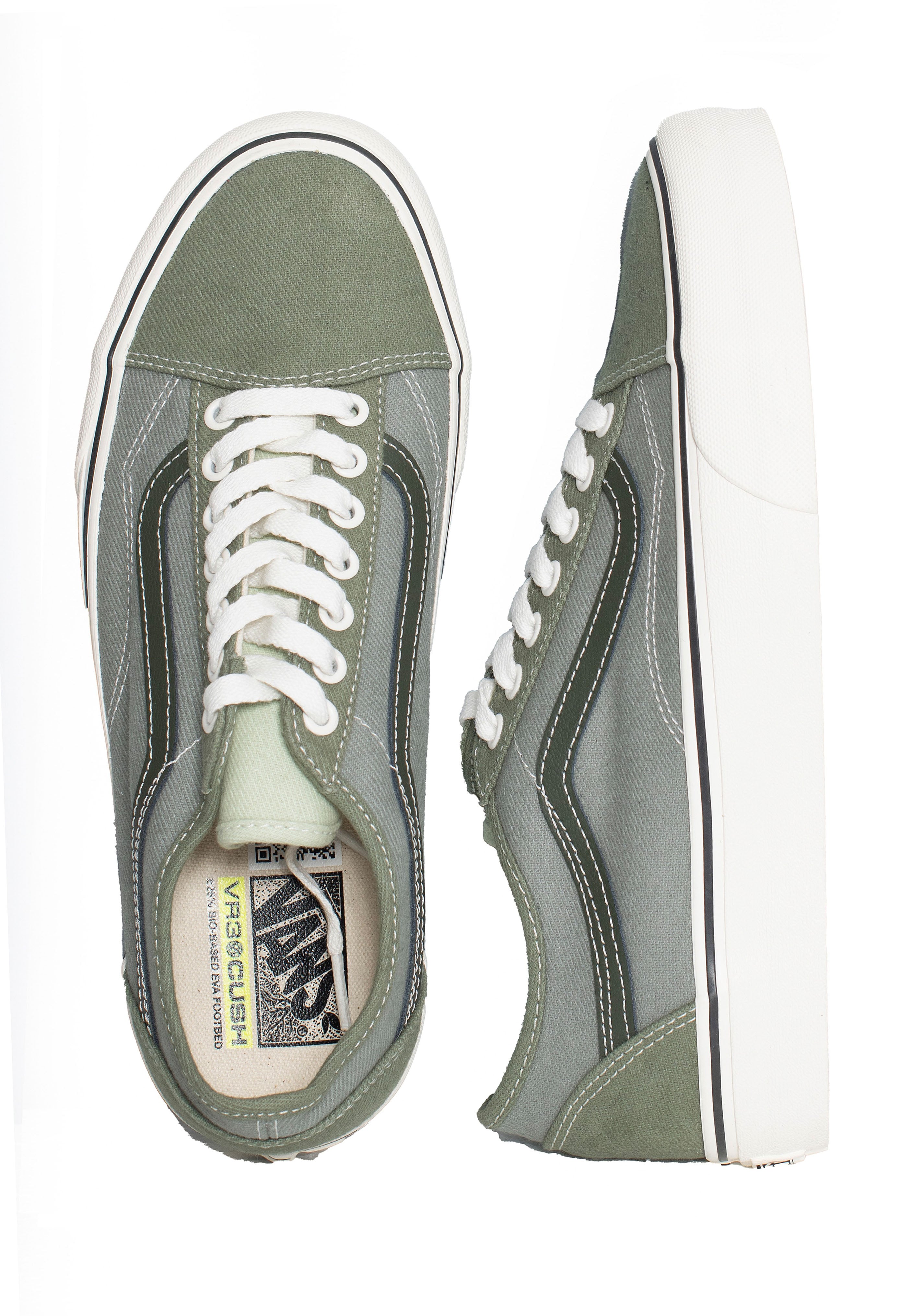 Vans old fashion school verde