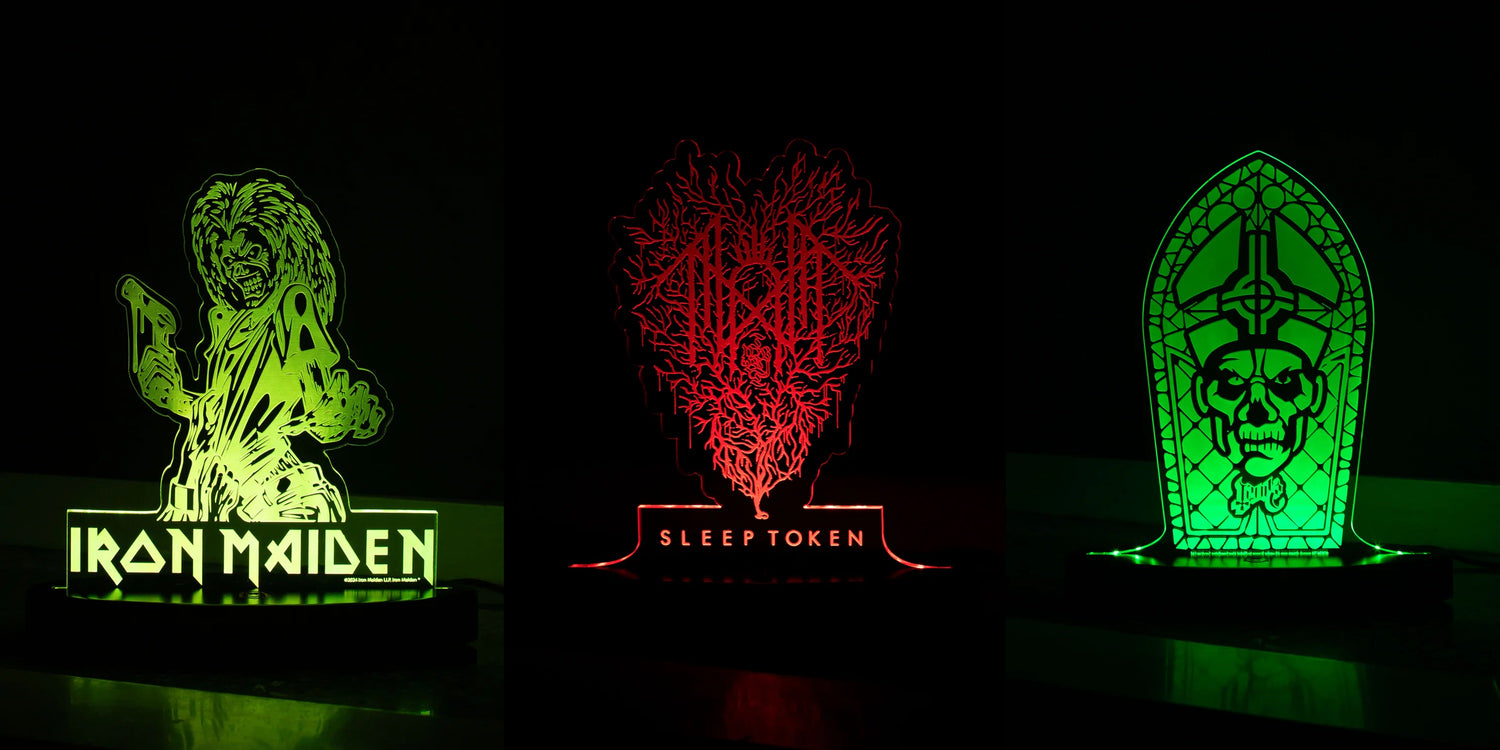 New: Exclusive Merch Lamps From Slayer, Sleep Token & More!