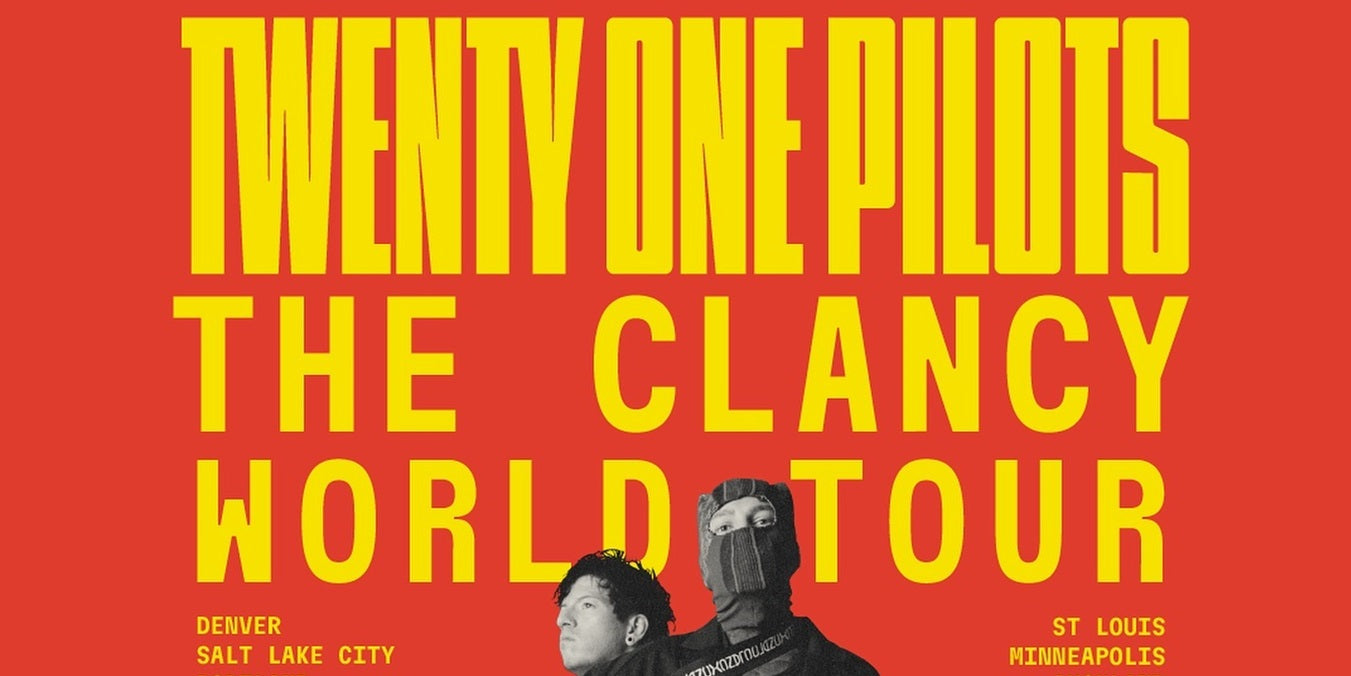 Twenty One Pilots World Tour Poster