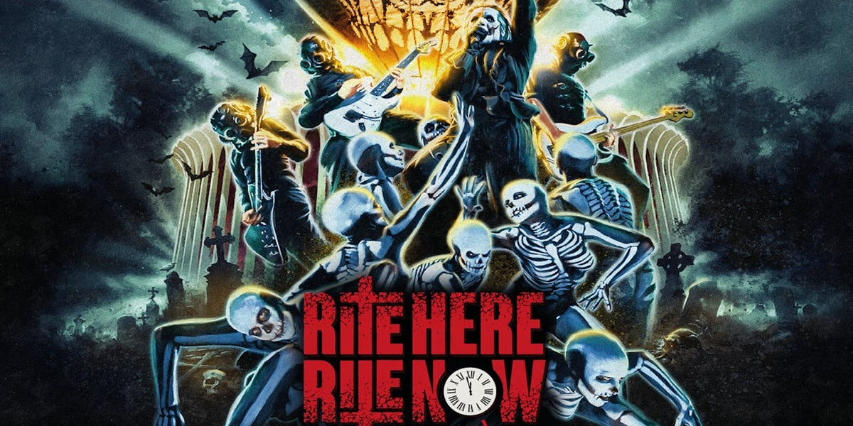 "Rite Here Rite Now" Movie By Ghost – Now Available For Pre-Order On 4K DVD & Blu-Ray!