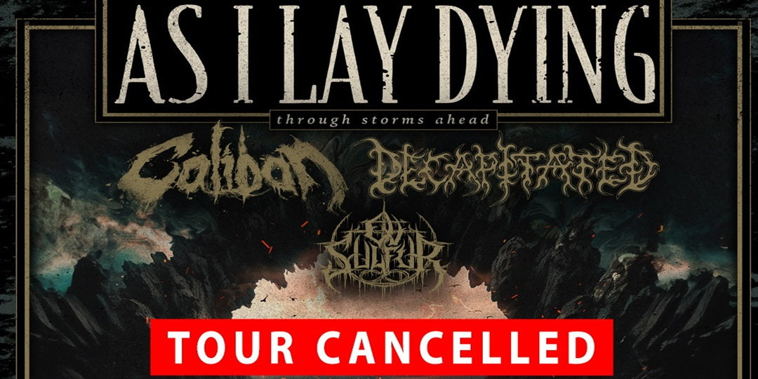 As I Lay Dying Have Cancelled Their 2024 EU Album Release Tour!