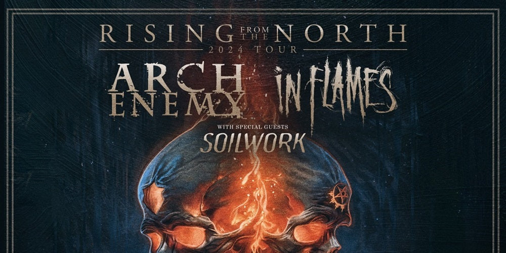 Arch Enemy And In Flames: The Setlists Of The "Rising From The North" Tour 2024!