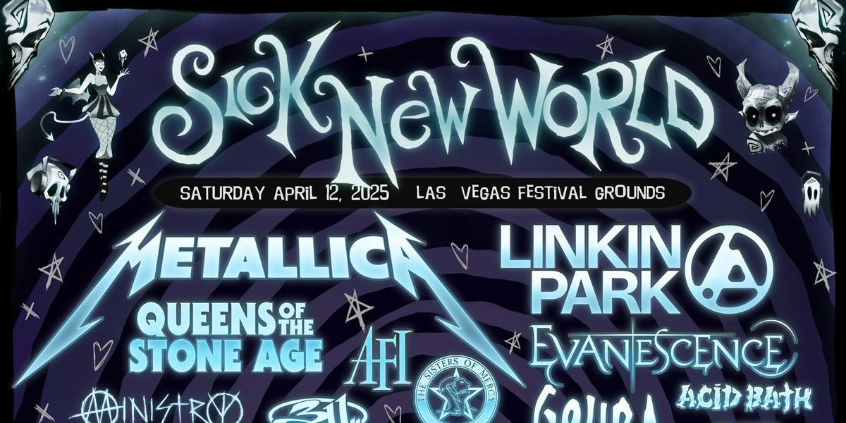 Metallica And Linkin Park Are Headlining Sick New World 2025!