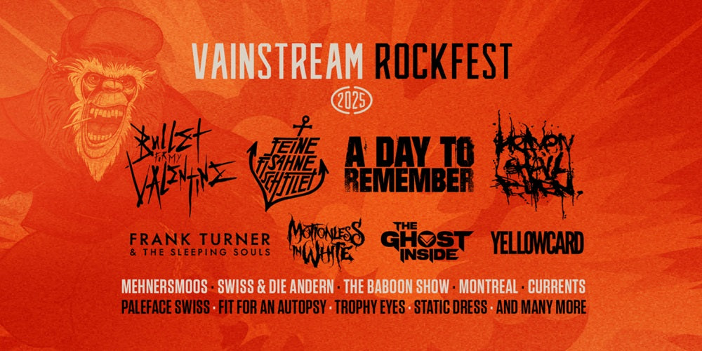 Vainstream Rockfest 2025: New Bands Announced!