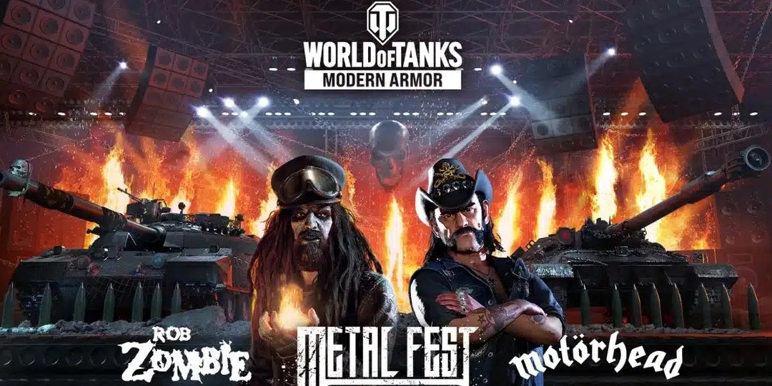 Rock The Battlefield: Motörhead & Rob Zombie At The World Of Tanks Metalfest!