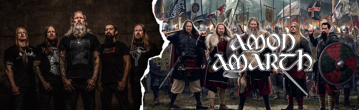 Amon Amarth Red Flame Merchandise Schweißband