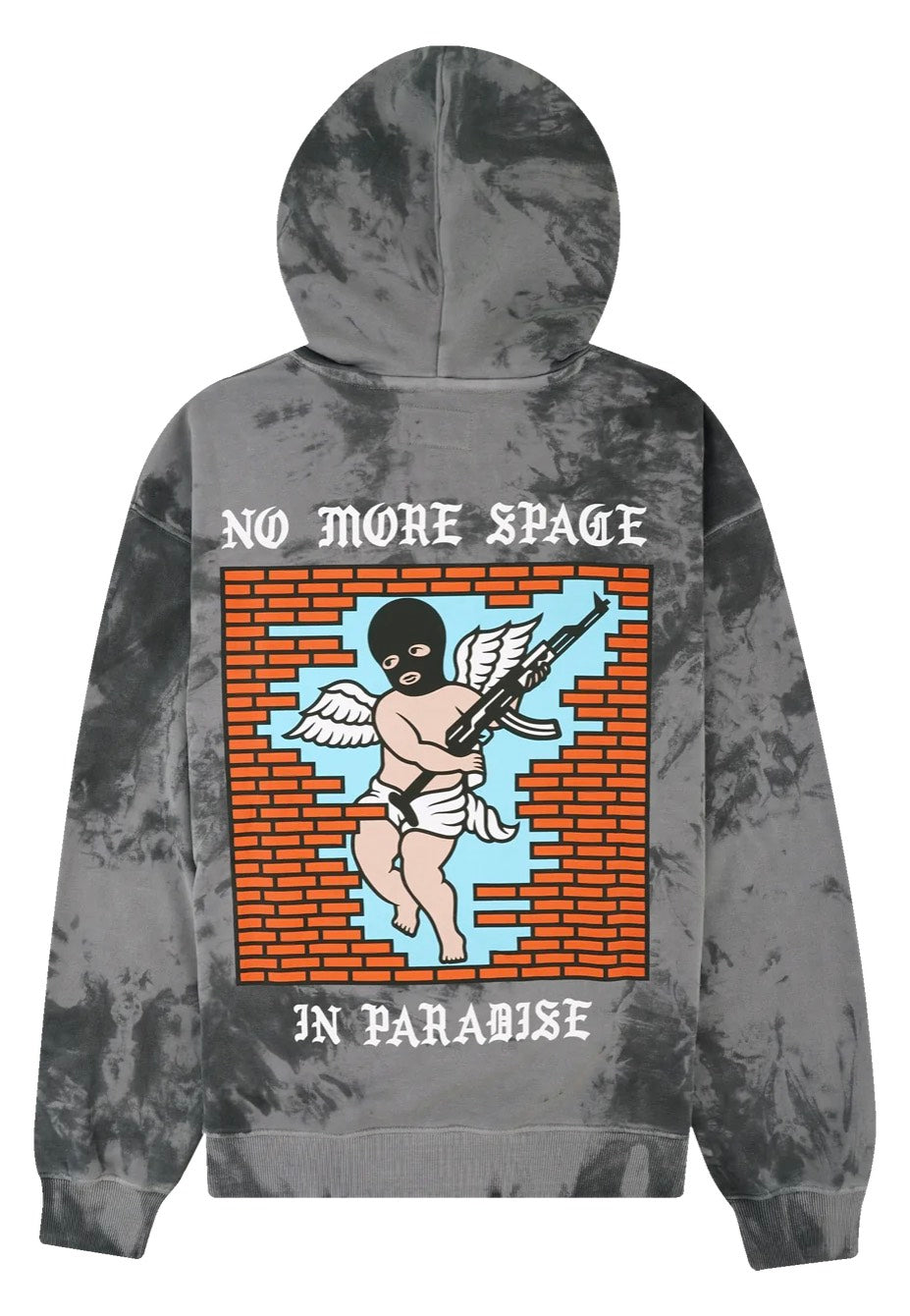 Doomsday Society - No More Space Tie Dye Black - Hoodie | Men-Image