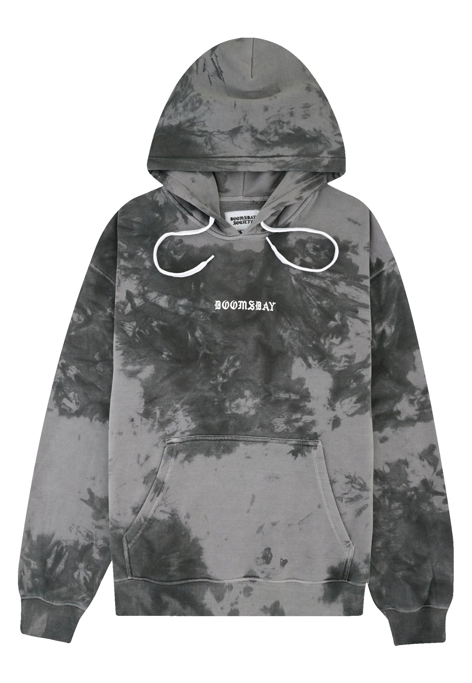 Doomsday Society - No More Space Tie Dye Black - Hoodie | Men-Image