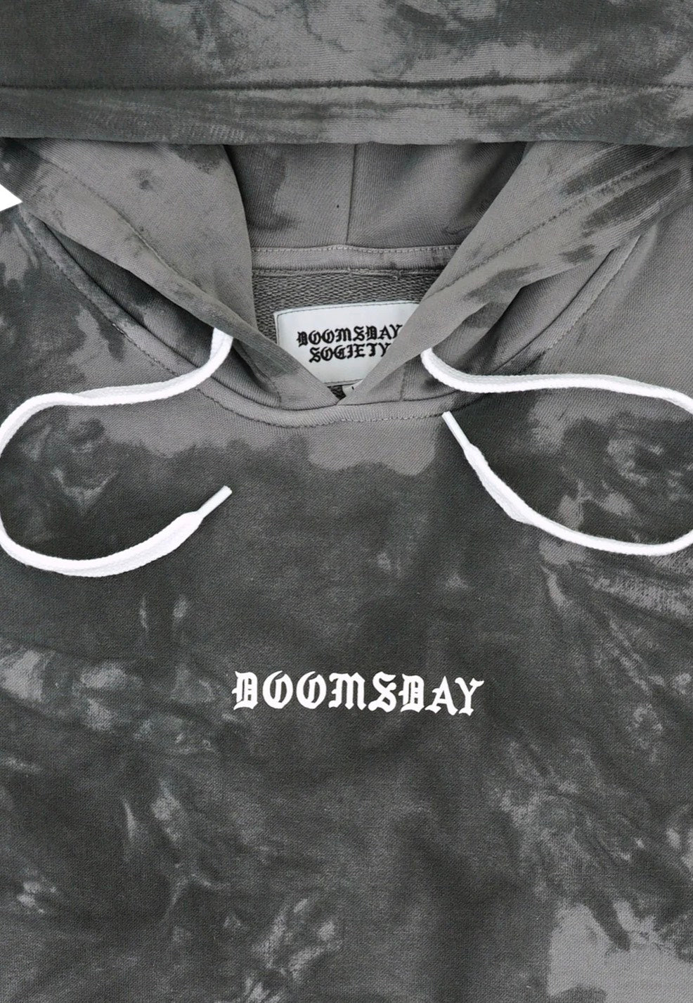 Doomsday Society - No More Space Tie Dye Black - Hoodie | Men-Image