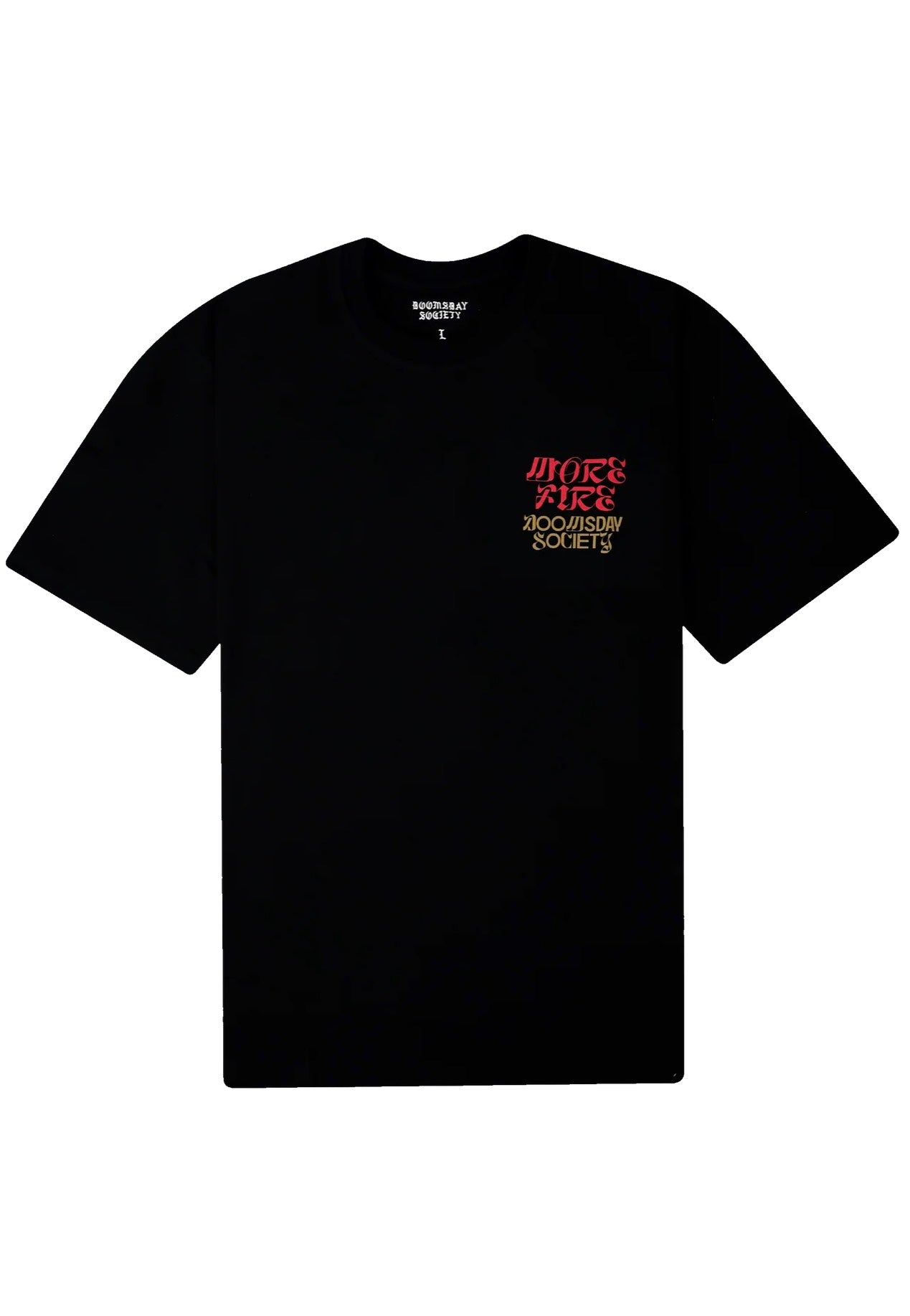 Doomsday Society - More Fire Black - T-Shirt | Men-Image