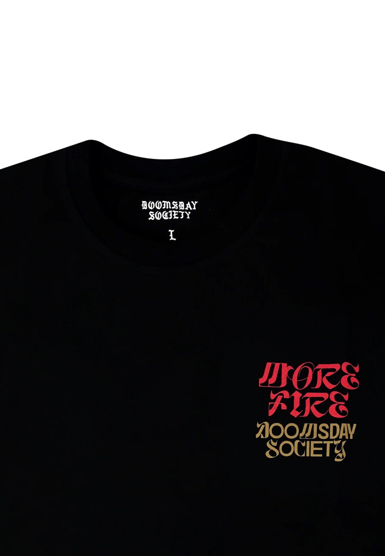 Doomsday Society - More Fire Black - T-Shirt | Men-Image