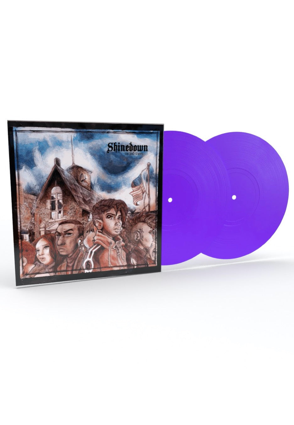 Shinedown - Us And Them Purple - Colored 2 Vinyl | Neutral-Image