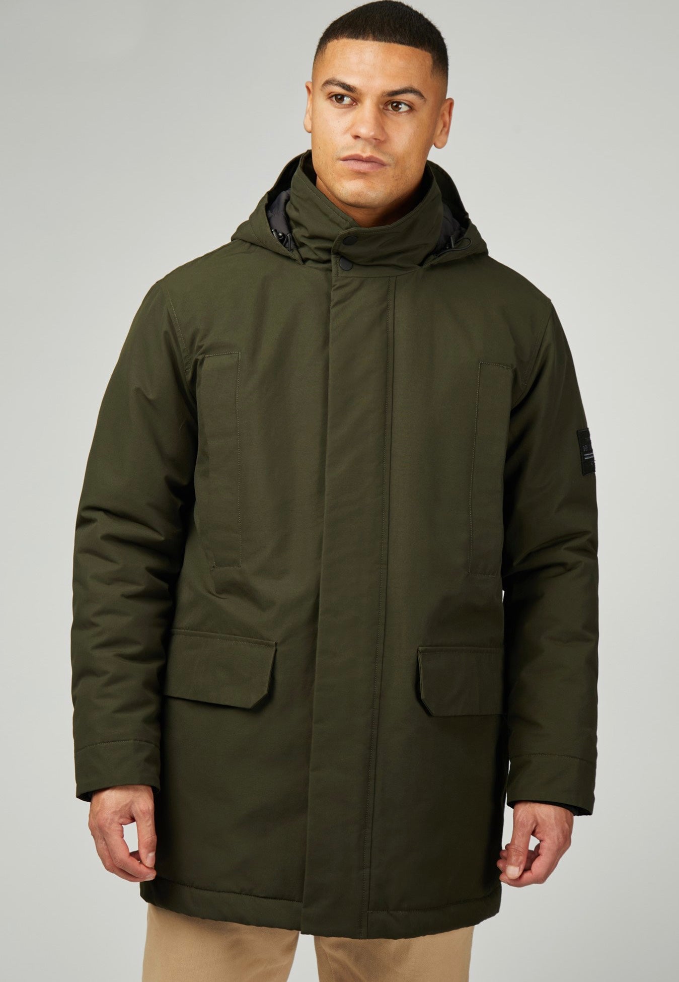 Ben Sherman - Heavy Parka Camouflage - Jacket | Men-Image