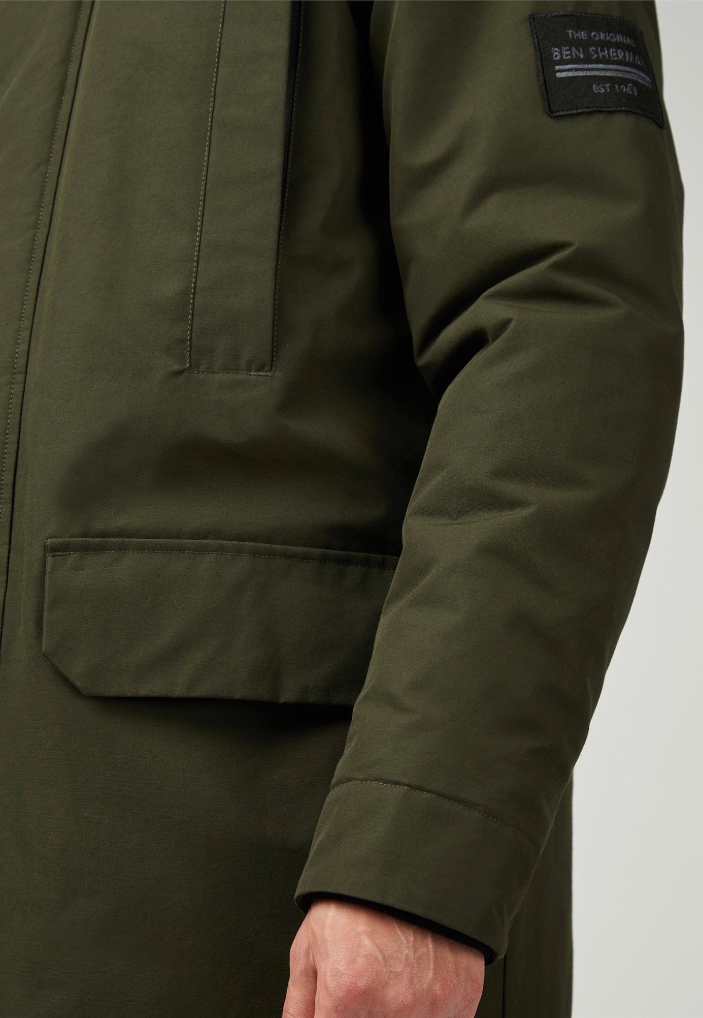 Ben Sherman - Heavy Parka Camouflage - Jacket | Men-Image