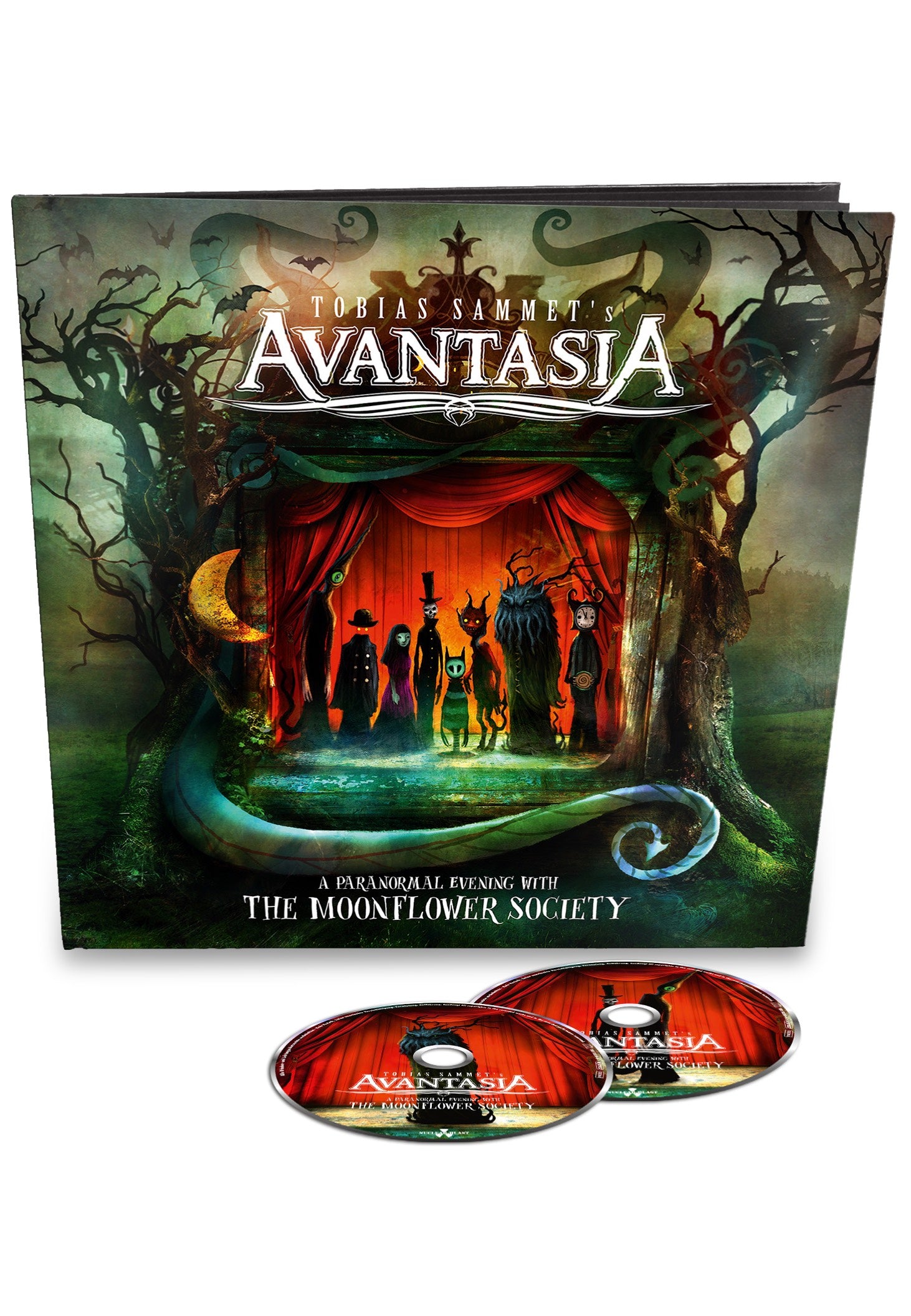 Avantasia - A Paranormal Evening with the Moonflower Society Ltd. Artbook incl. Instrumentals - 2 CD | Neutral-Image