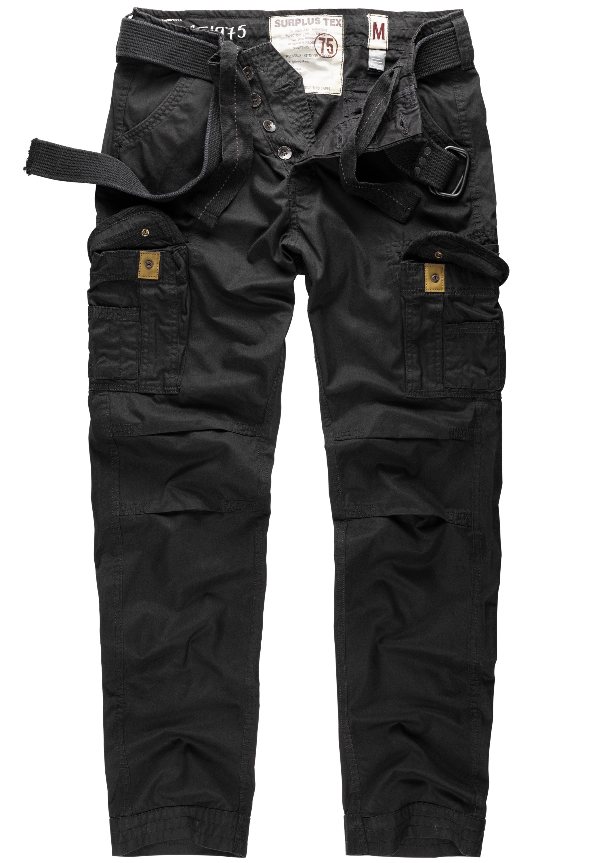 Surplus - Premium Slimmy Black - Pants | Men-Image