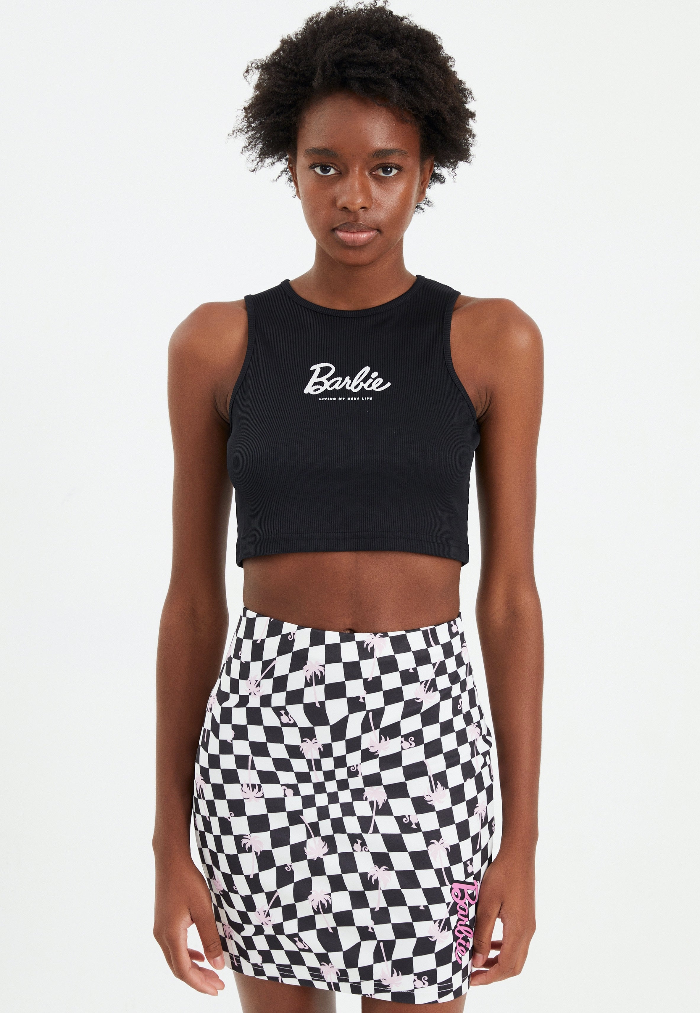 Barbie - Living My Best Life Crop - Top | Women-Image