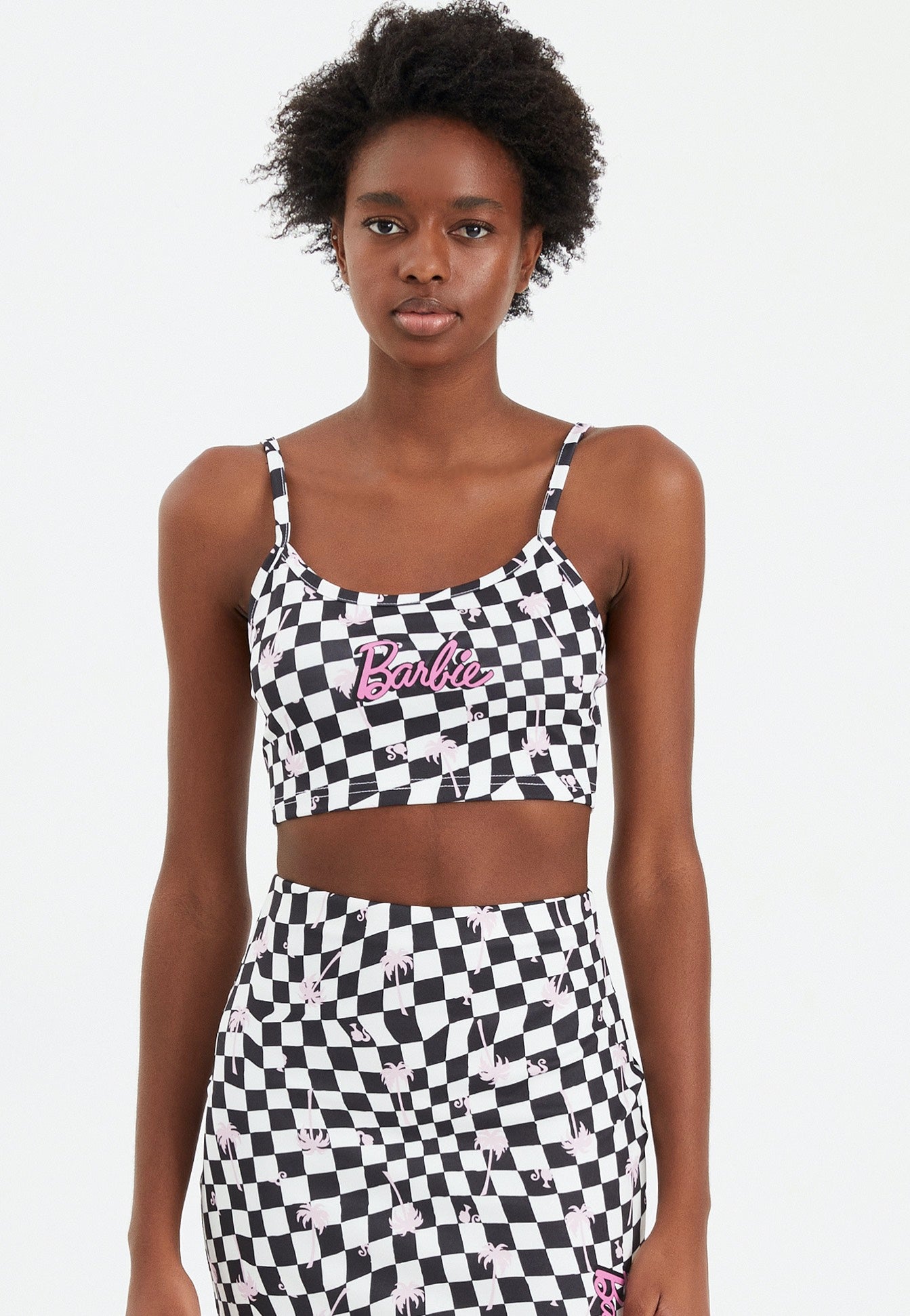 Barbie - Logo Black/White - Top | Women-Image