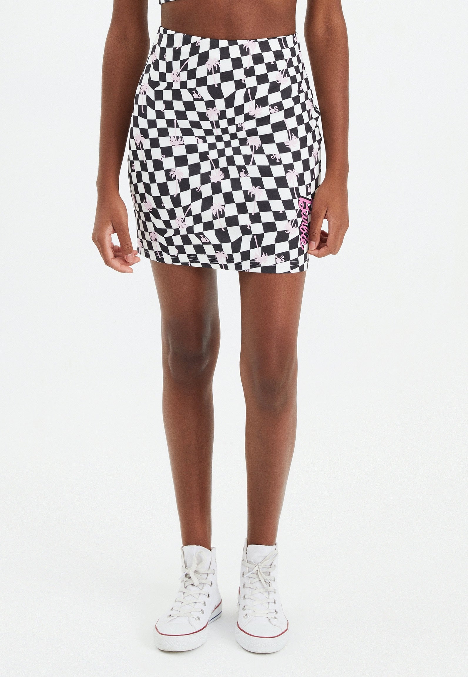 Barbie - Logo Black/White - Skirt | Women-Image