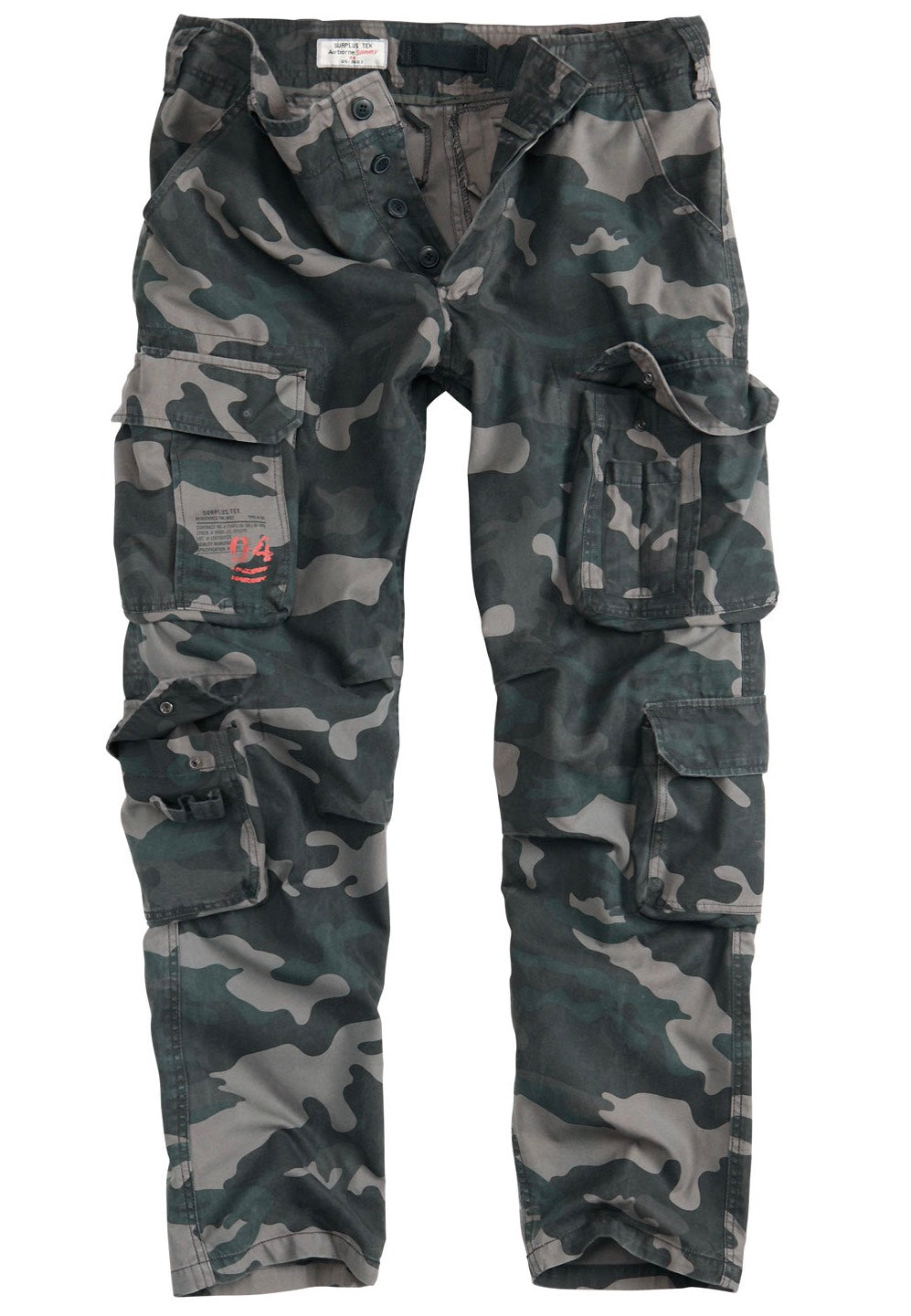 Surplus - Airborne Slimmy Blackcamo - Pants | Men-Image