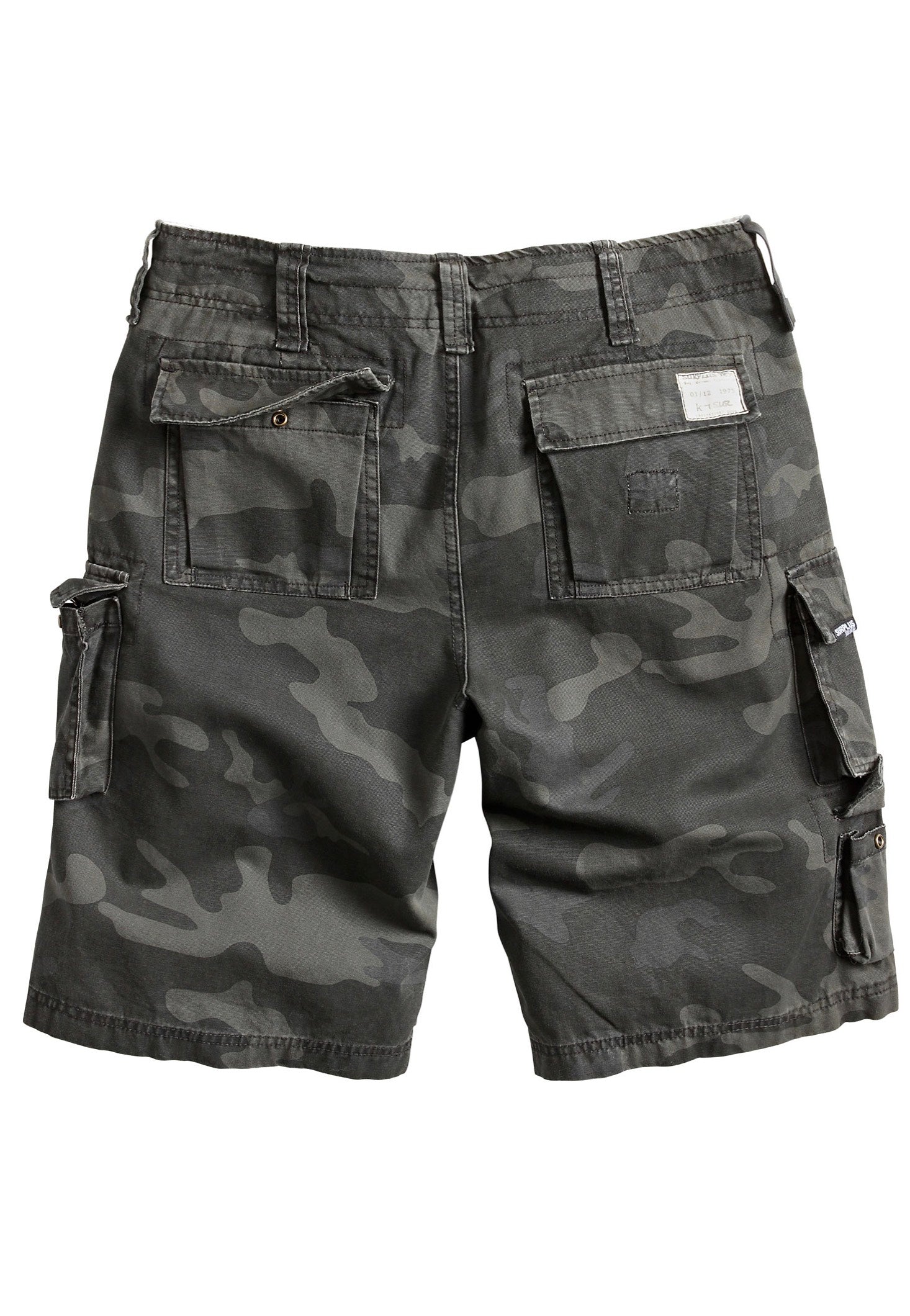 Surplus - Trooper Black Camo - Shorts | Men-Image