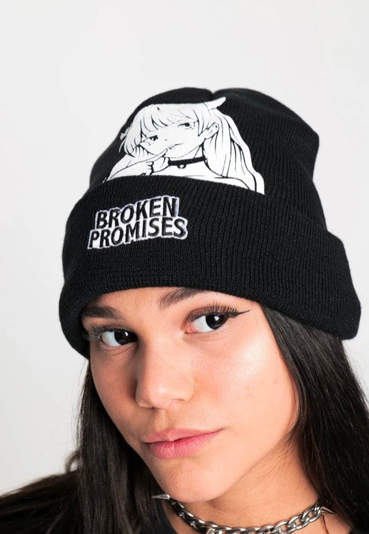 Broken Promises - Star Girl Black - Beanie | Neutral-Image