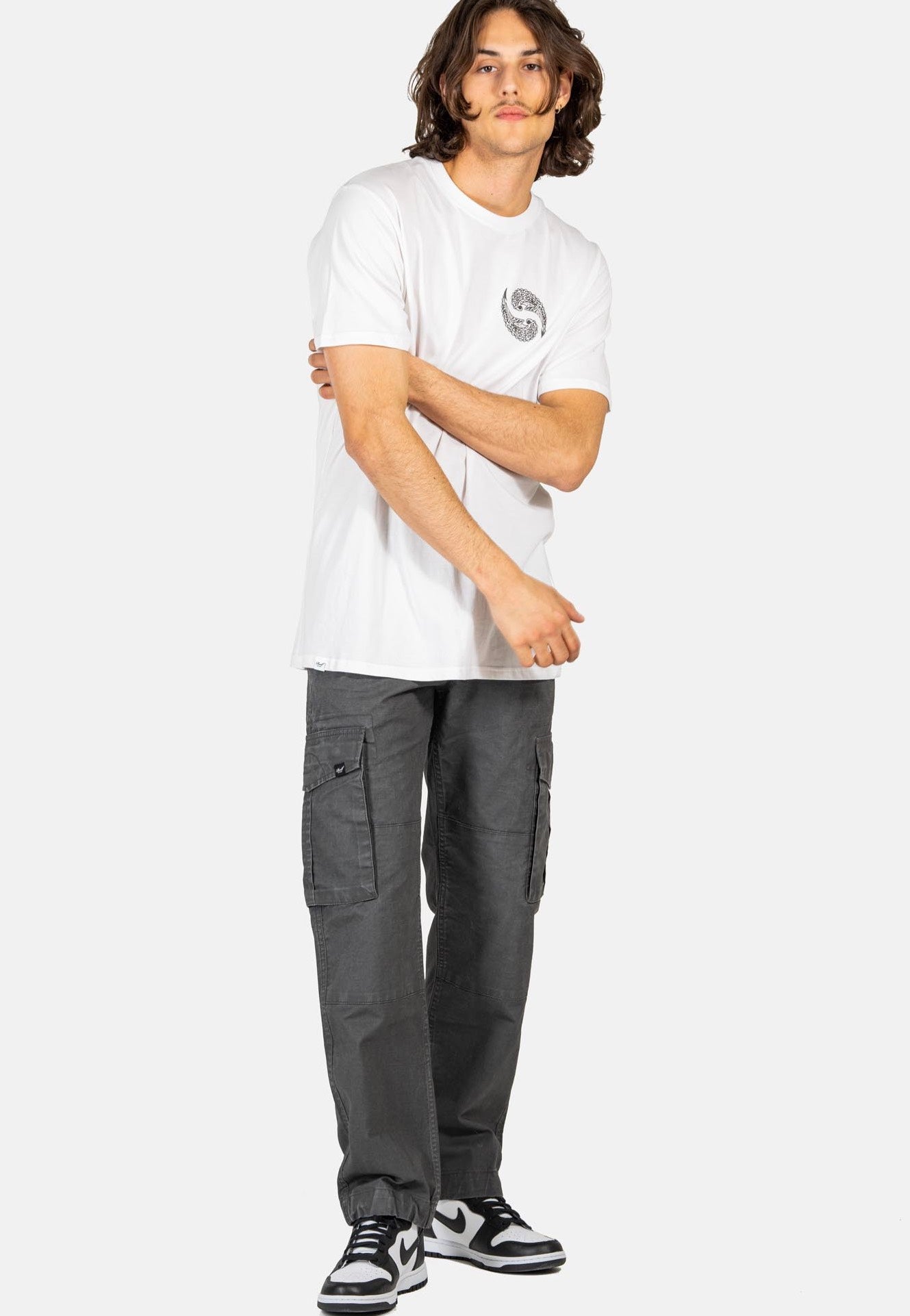 REELL - Flex LC Cargo Vulcan Grey Used - Pants | Men-Image