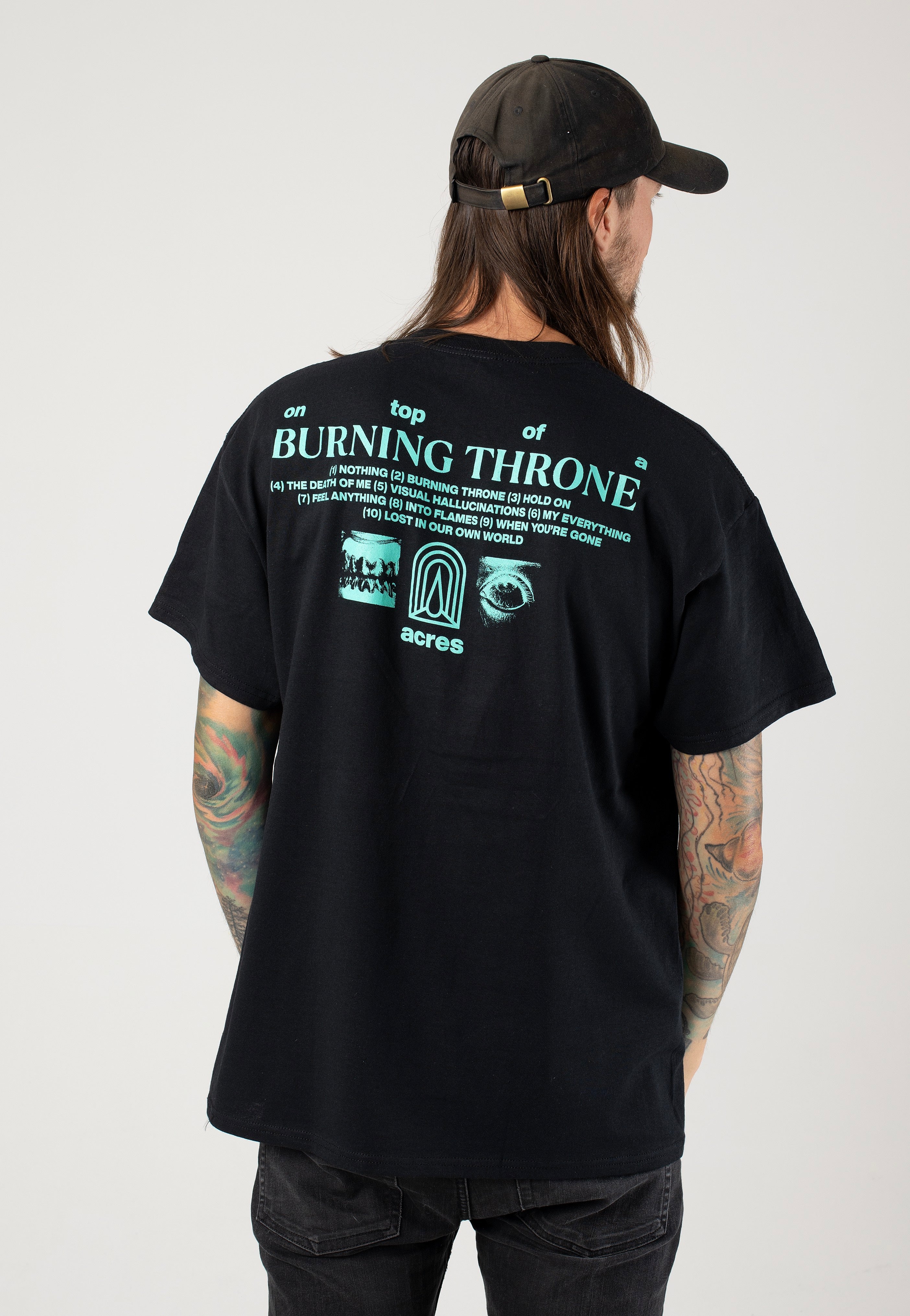 Acres - On Top Of A Burning Throne - T-Shirt | Men-Image