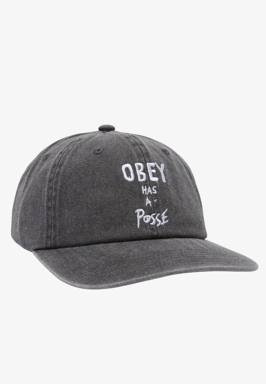 Obey - Pigment Posse Black - Cap | Neutral-Image