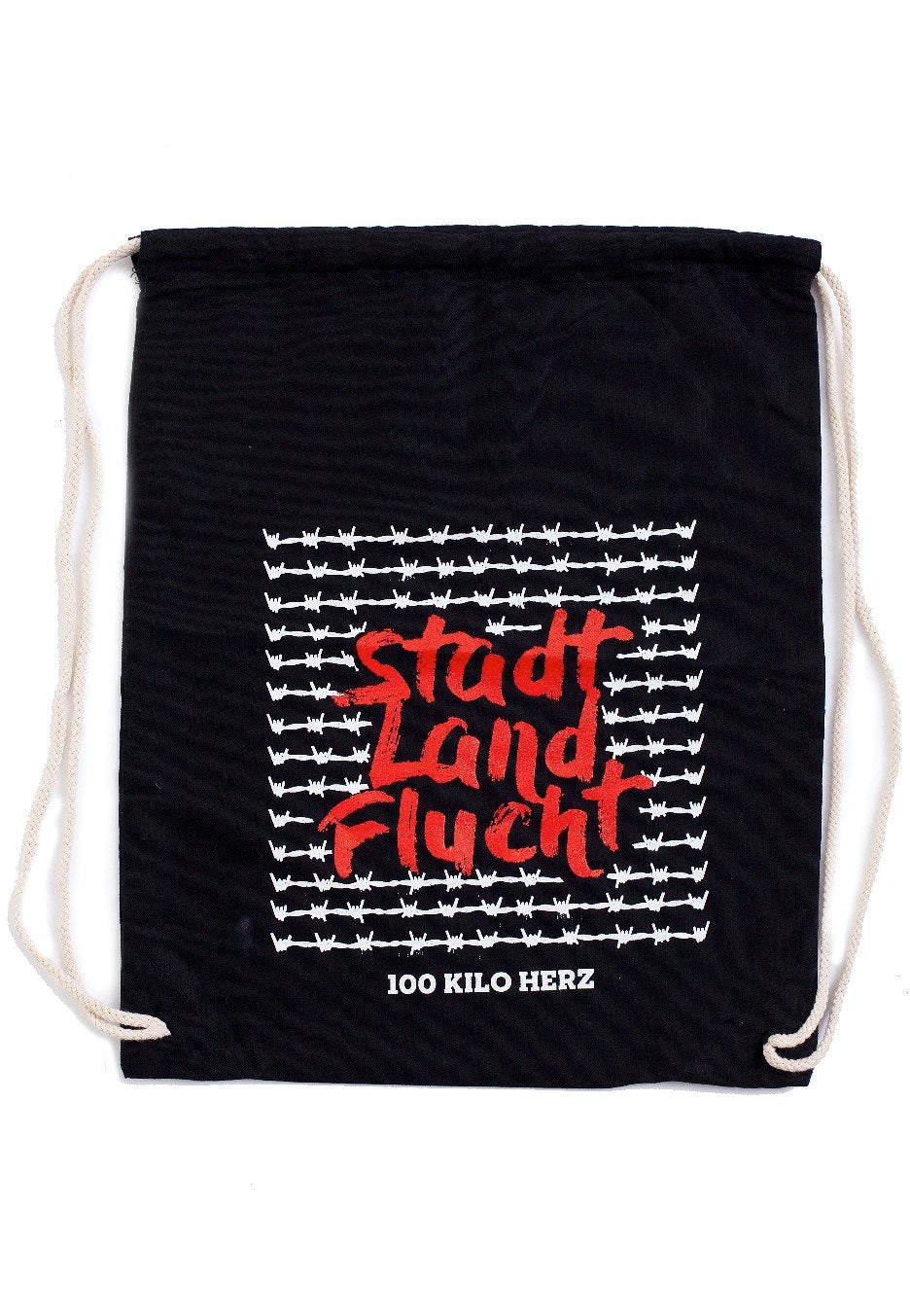 100 Kilo Herz - Stadt Land Flucht Drawstring - Backpack | Men-Image