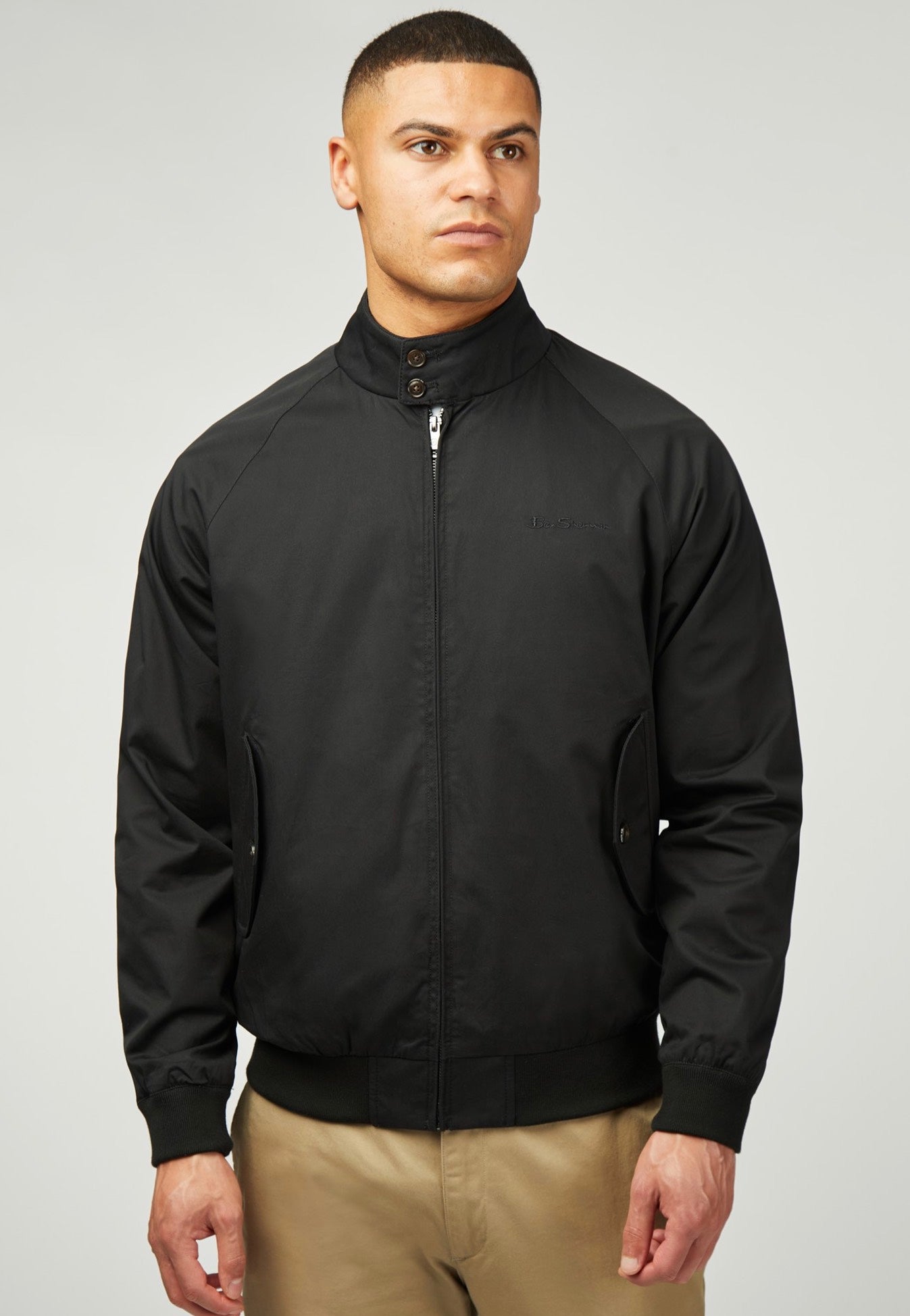 Ben Sherman - Signature Harrington Black - Jacket | Men-Image