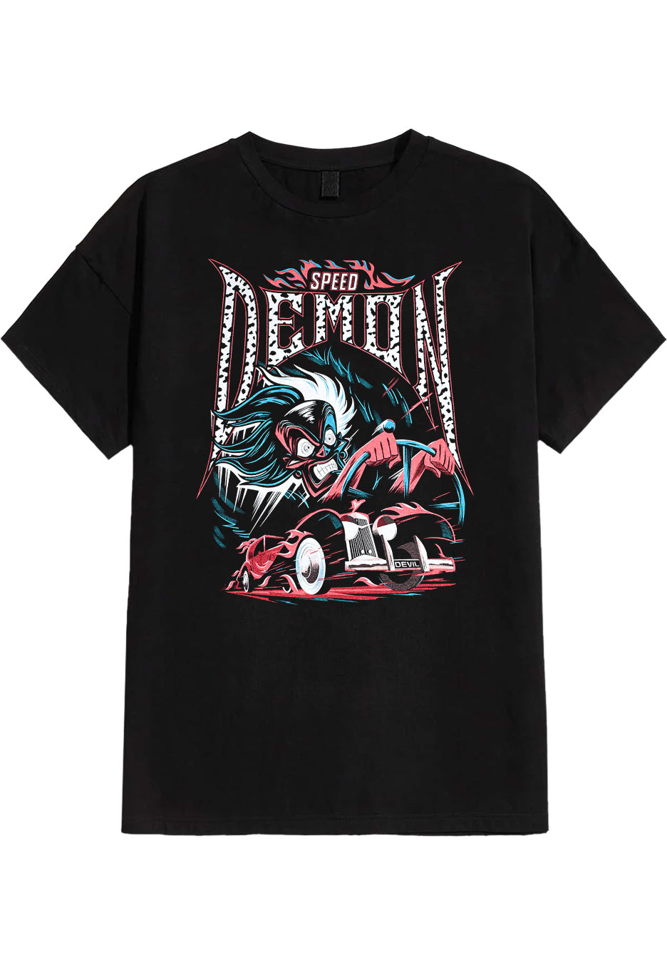 101 Dalmatians - Speed Demon (Cruella De Vil) - T-Shirt | Neutral-Image