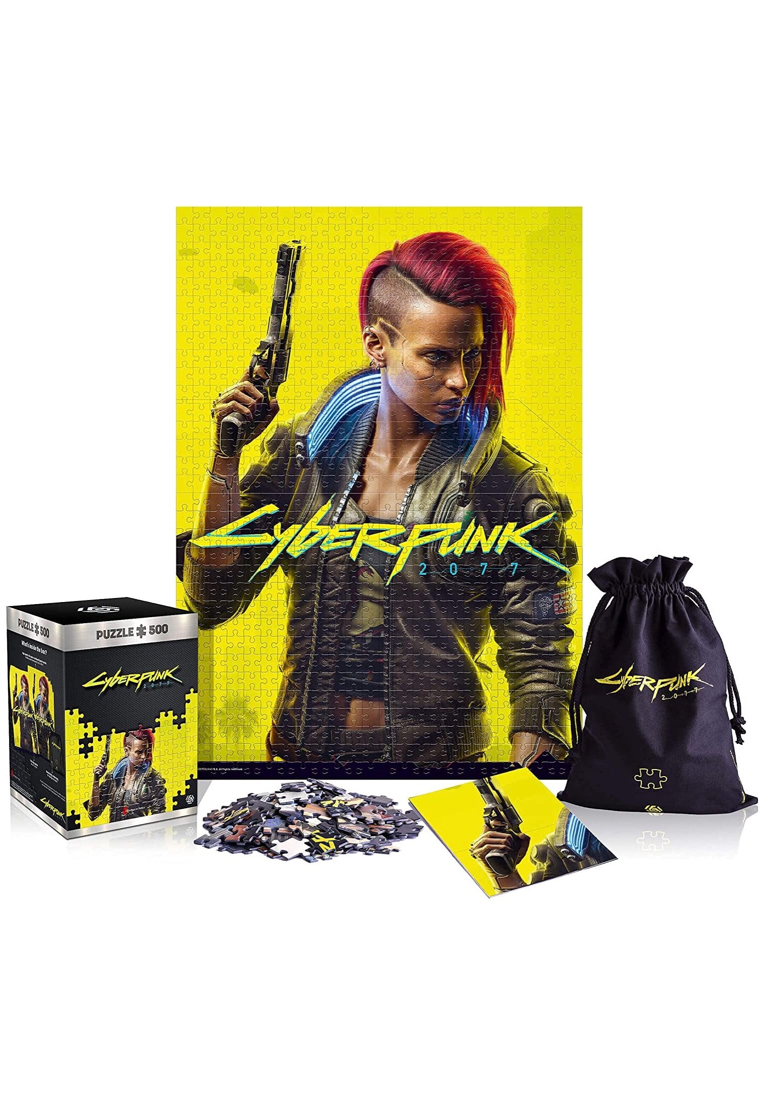 Cyberpunk 2077 - Keyart 500 Pieces - Jigsaw Puzzle | Neutral-Image