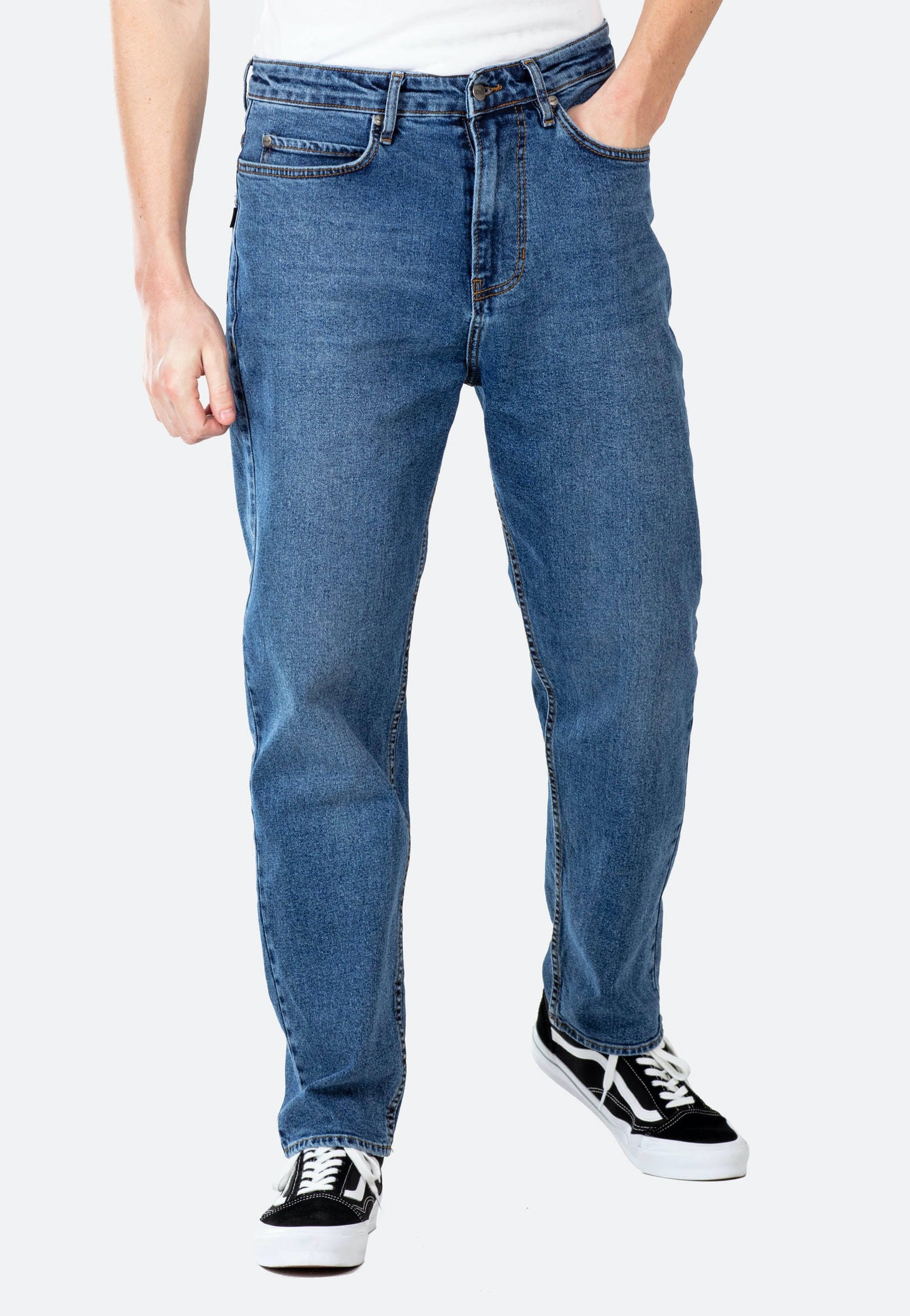 REELL - Rave Retro Mid Blue - Jeans | Men-Image