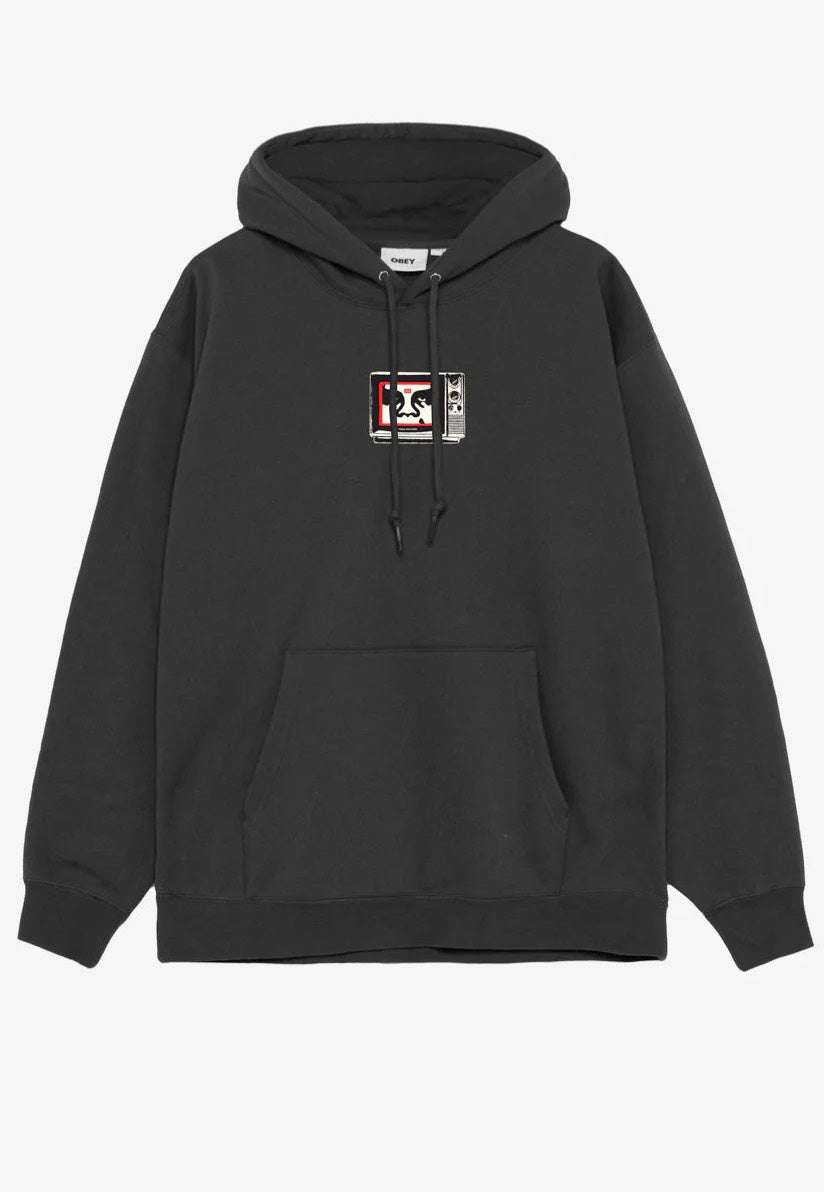 Obey - Tv Black - Hoodie | Men-Image