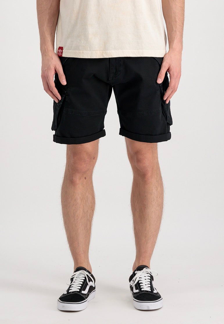 Alpha Industries - Combat Black - Shorts | Men-Image