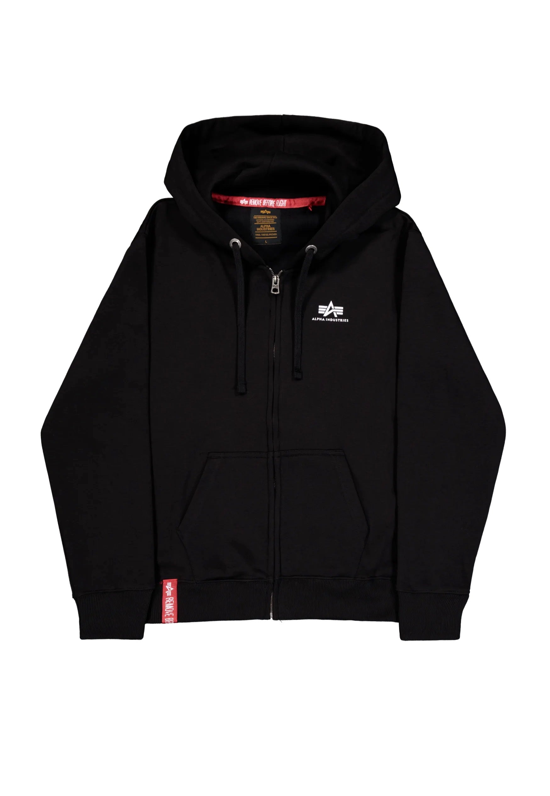 Alpha Industries - Basic Zip Black - Zipper | Men-Image