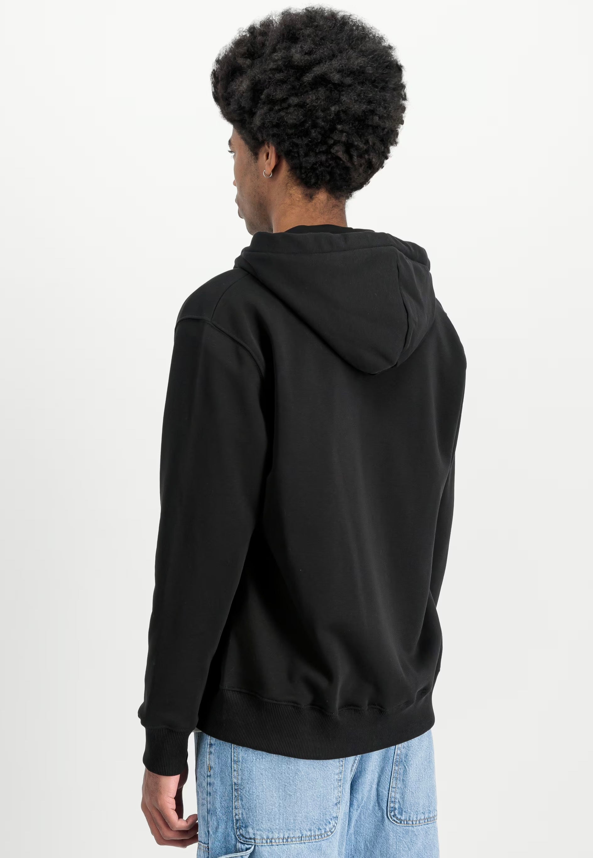 Alpha Industries - Basic Zip Black - Zipper | Men-Image