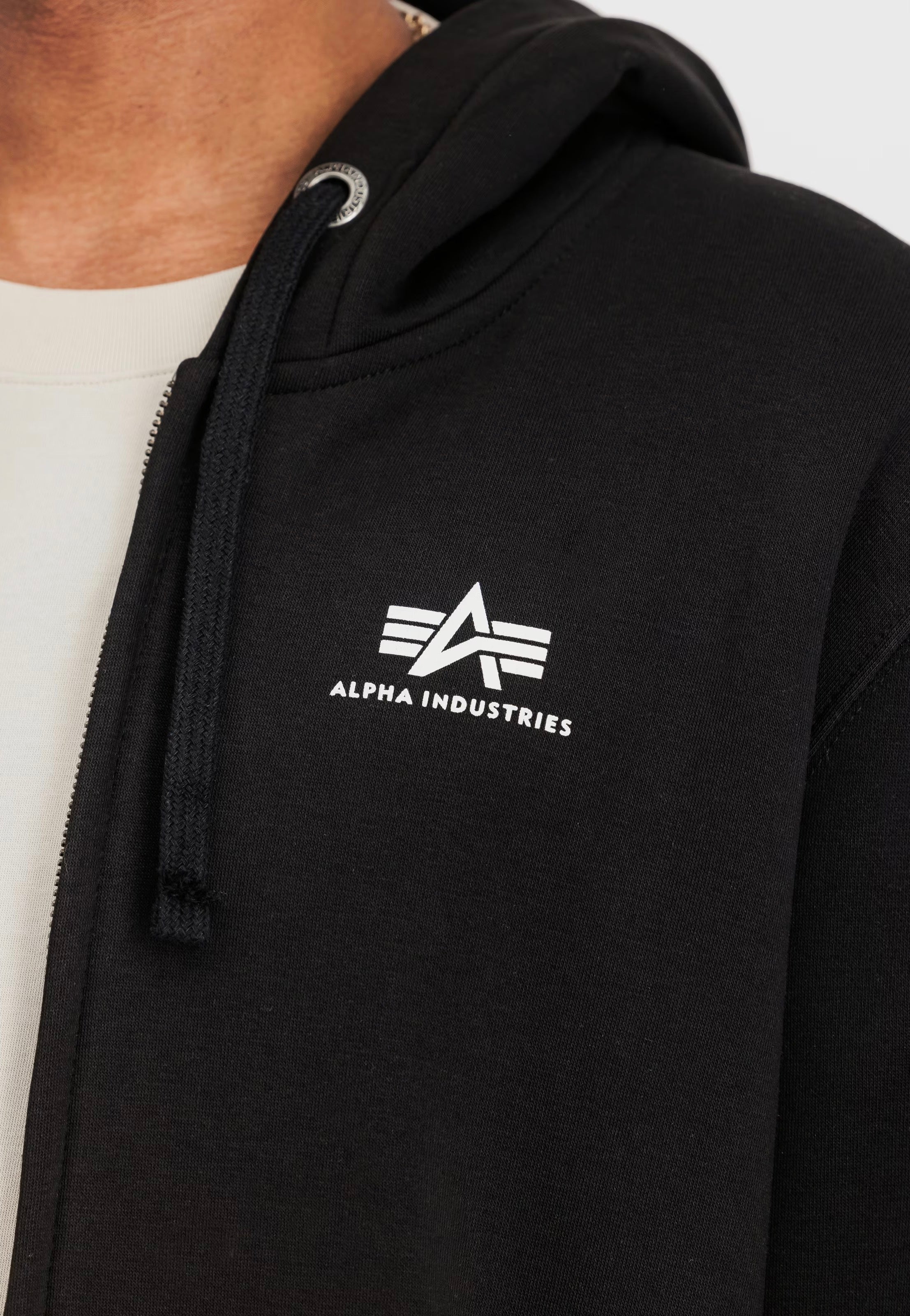 Alpha Industries - Basic Zip Black - Zipper | Men-Image