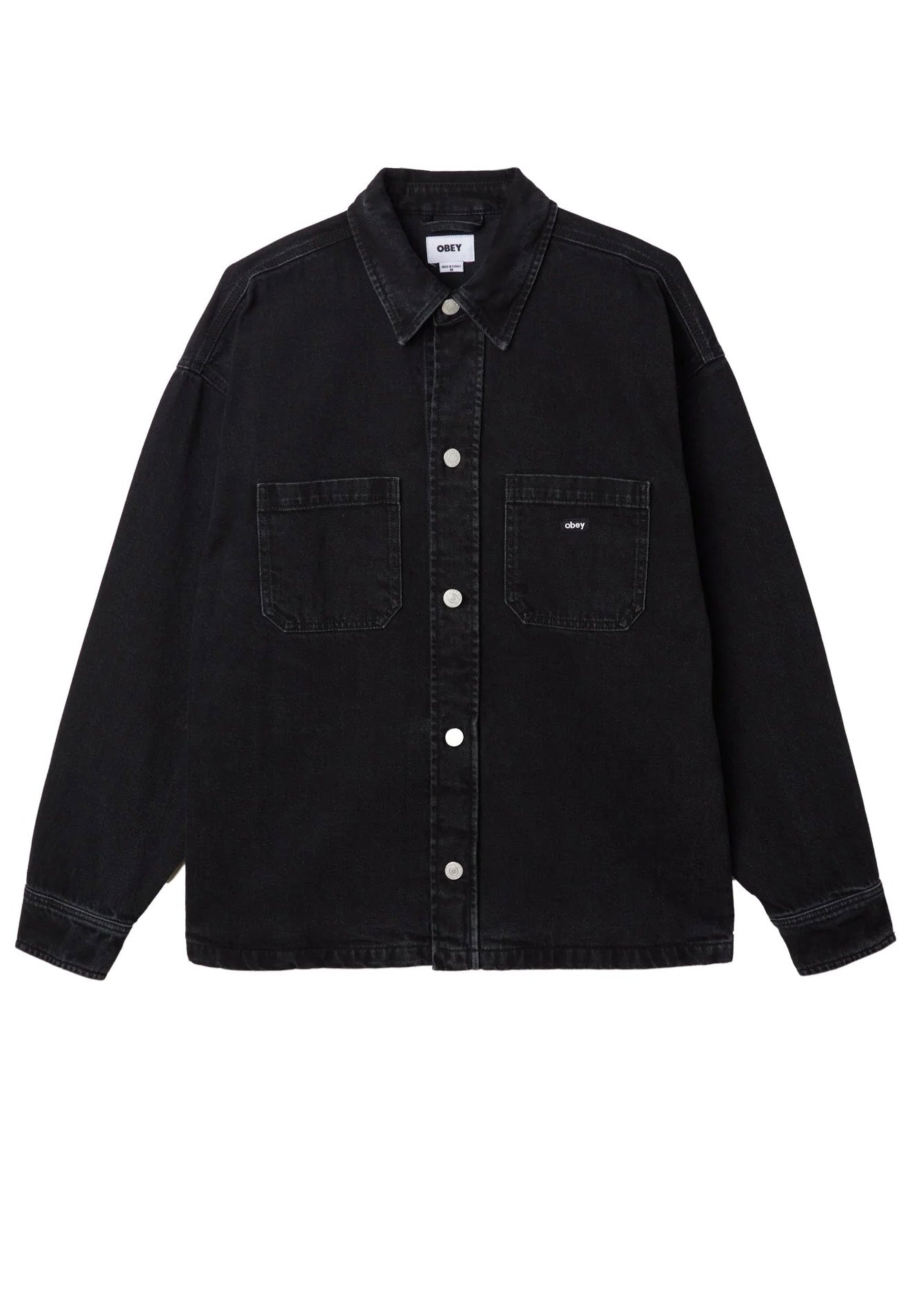 Obey - Milton Faded Black - Jacket | Men-Image