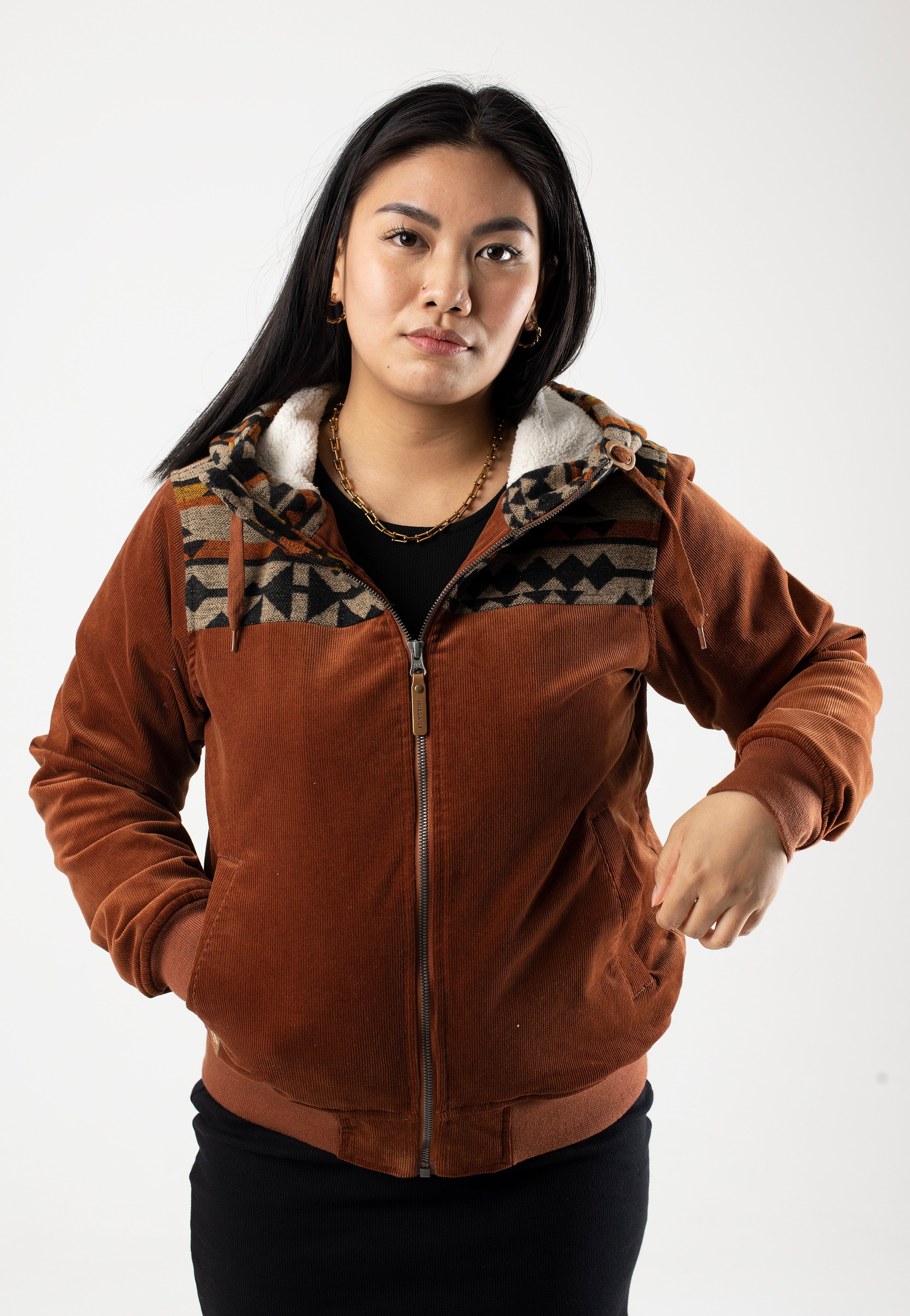 Iriedaily - Indi Spice Red Brown - Jacket | Women-Image