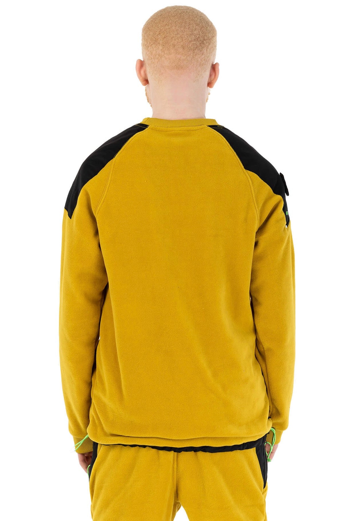 Green Berlin - Back2Fleece Golden Palm - Sweater | Men-Image