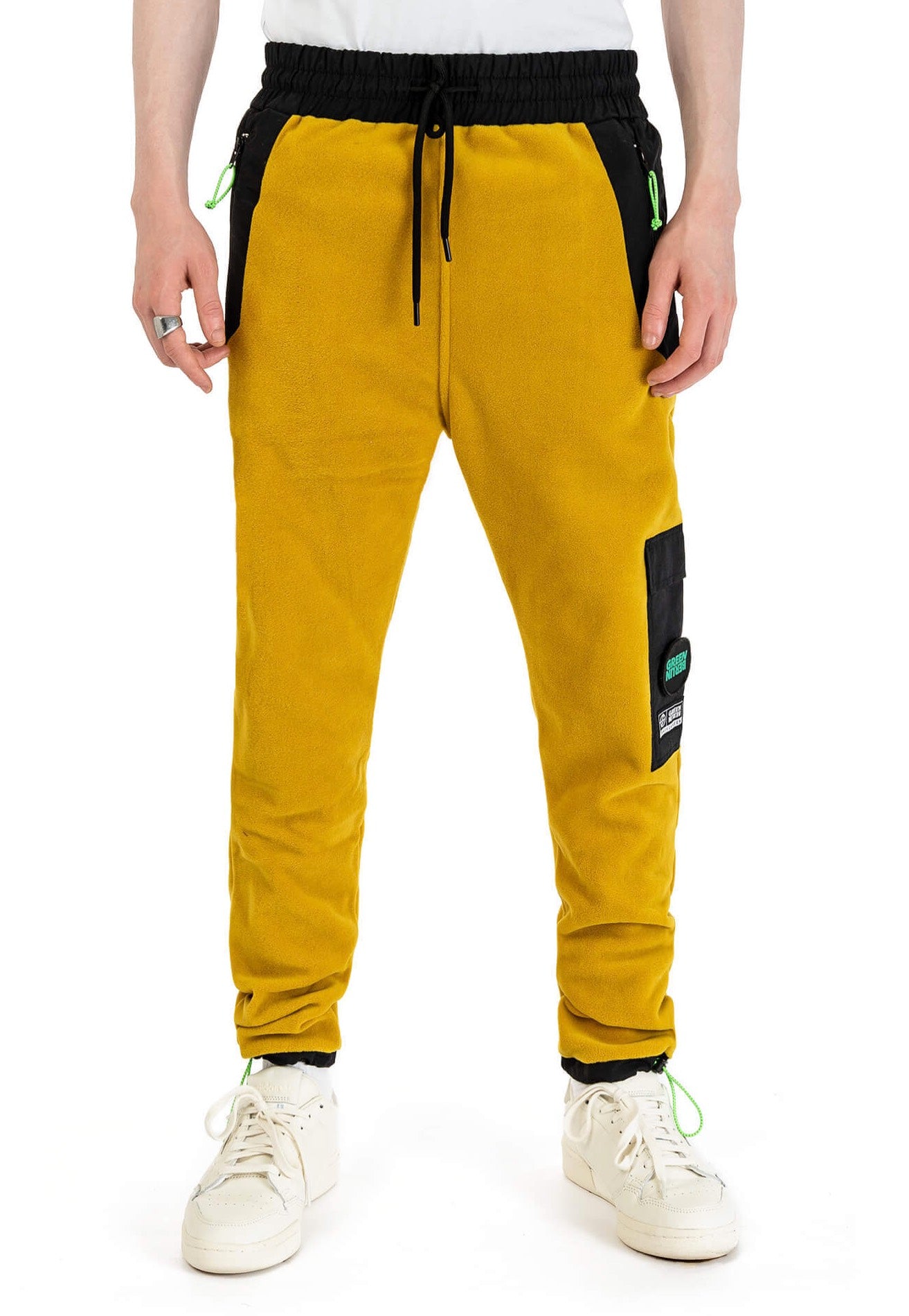 Green Berlin - Back2Fleece Golden Palm - Sweat Pants | Men-Image