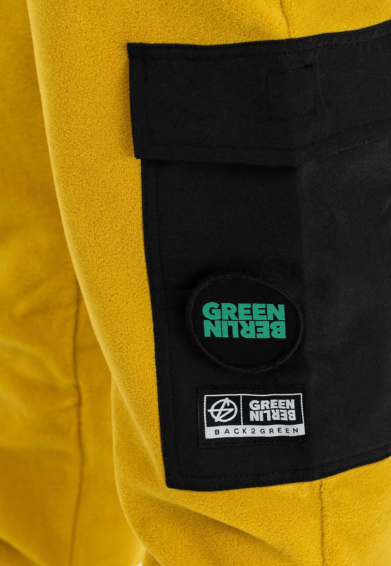 Green Berlin - Back2Fleece Golden Palm - Sweat Pants | Men-Image