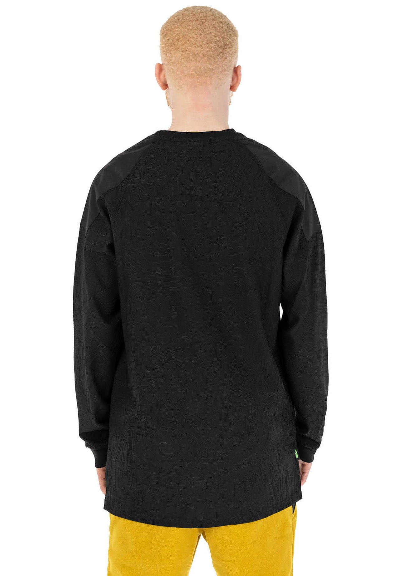 Green Berlin - Jacquard Black - Longsleeve | Men-Image