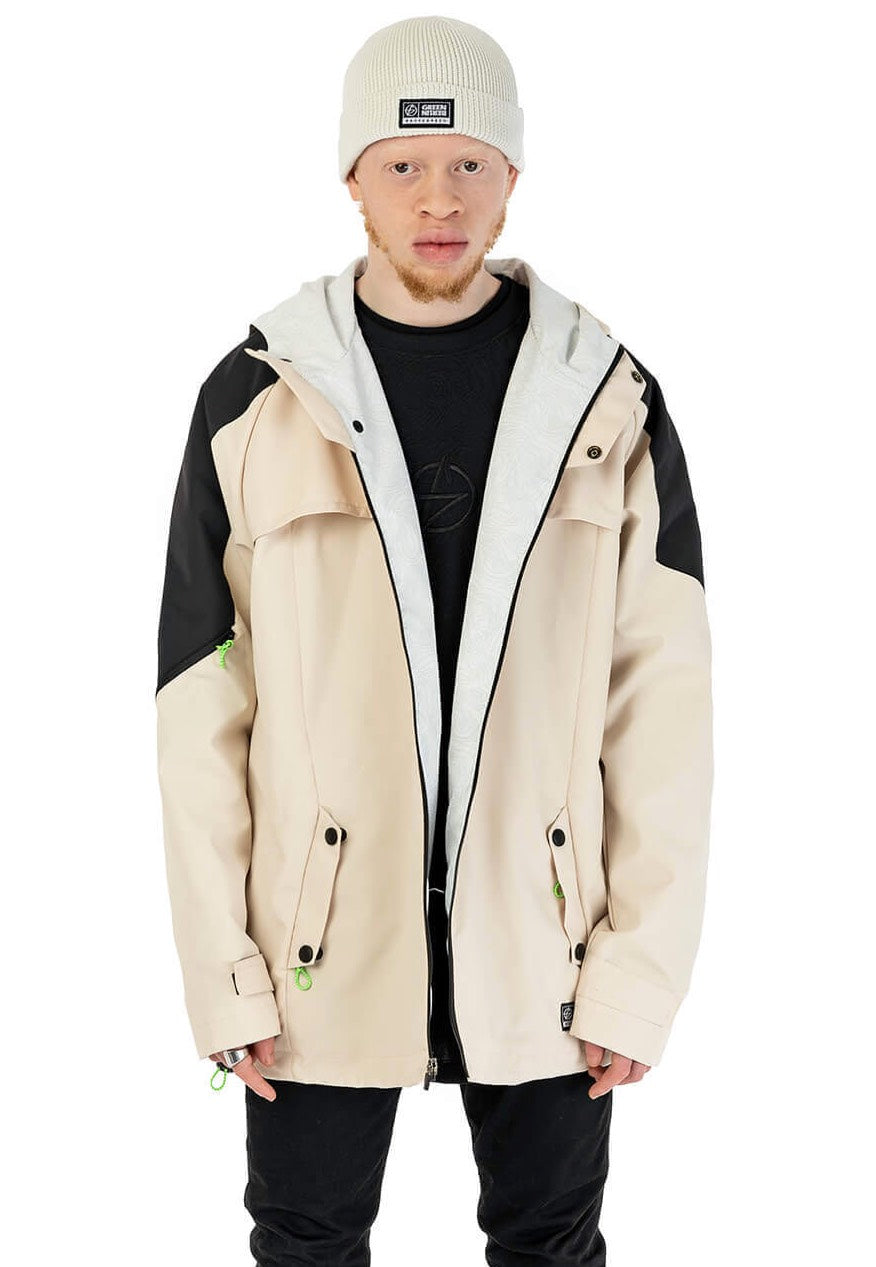 Green Berlin - One Earth Oatmeal - Windbreaker | Men-Image