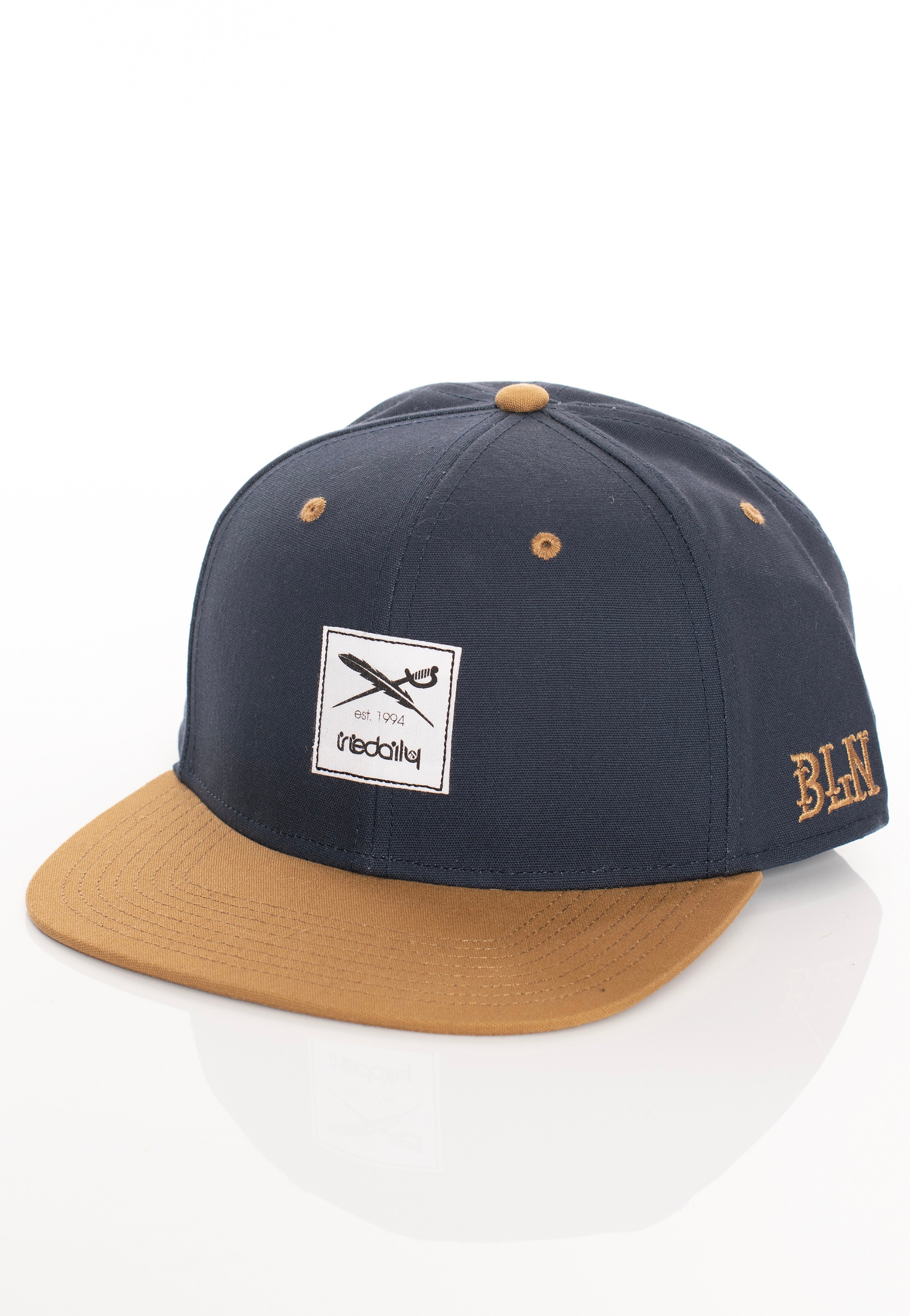 Iriedaily - Daily Contra Navy Brown - Cap | Neutral-Image